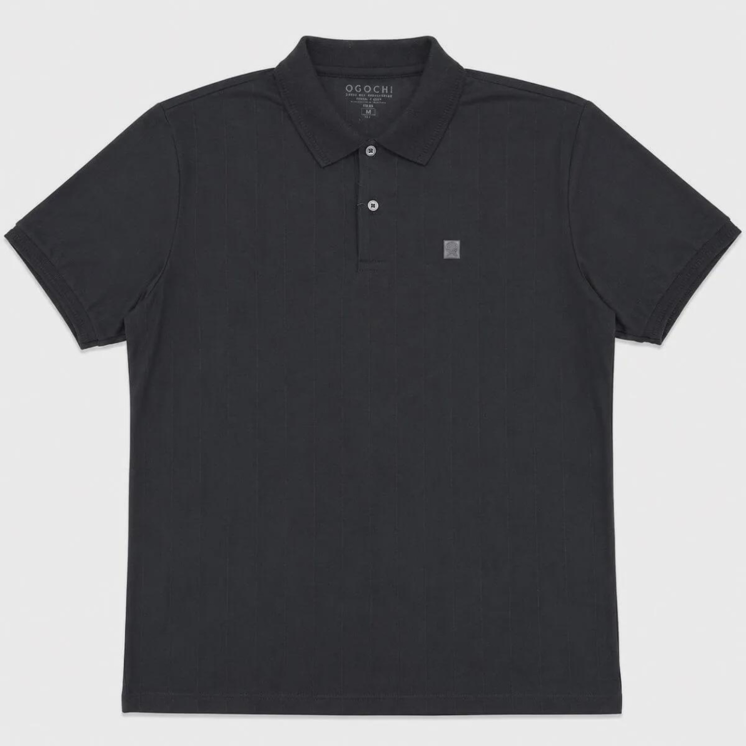 Camisa Polo Slim Manga Curta Ogochi Masculina - Foto 3
