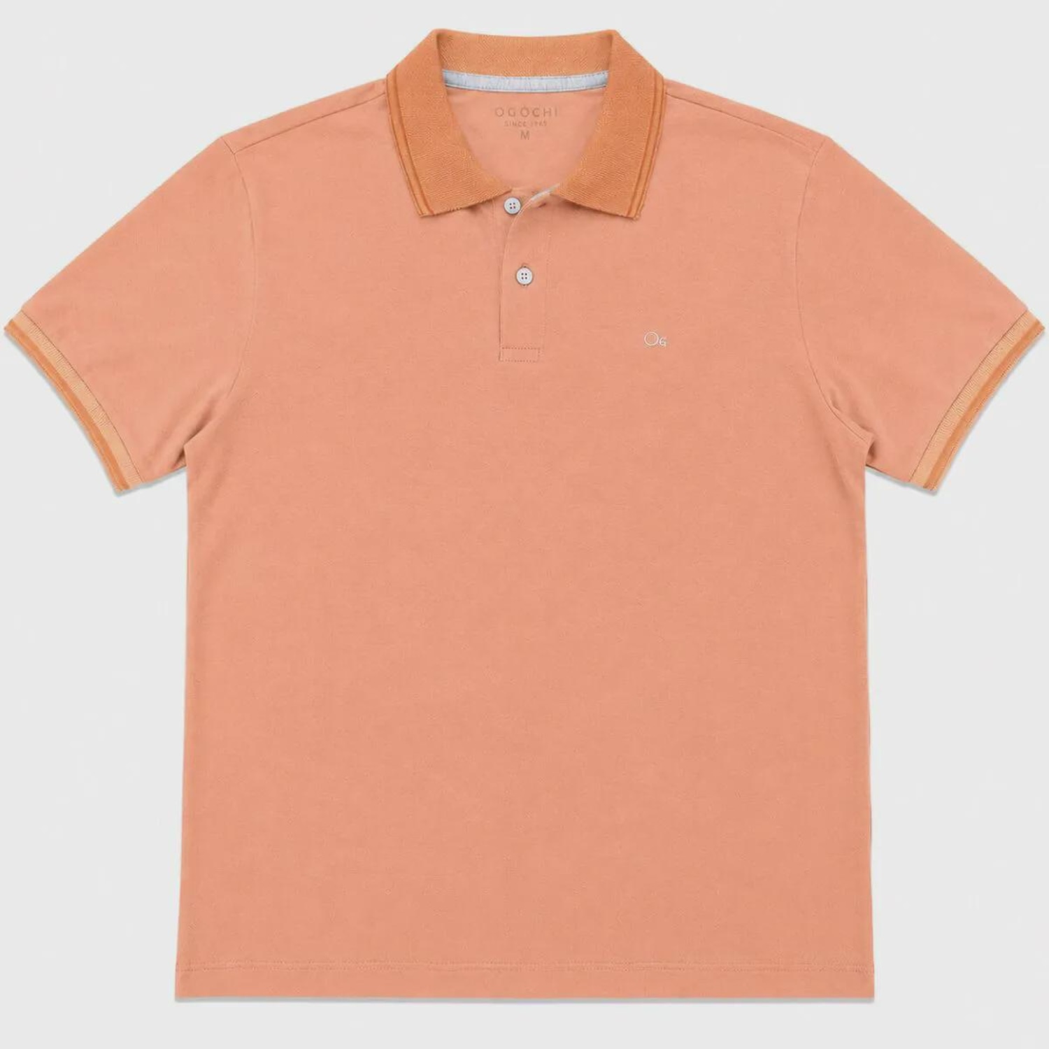 Camisa Polo Slim Manga Curta Ogochi Masculina - Foto 3