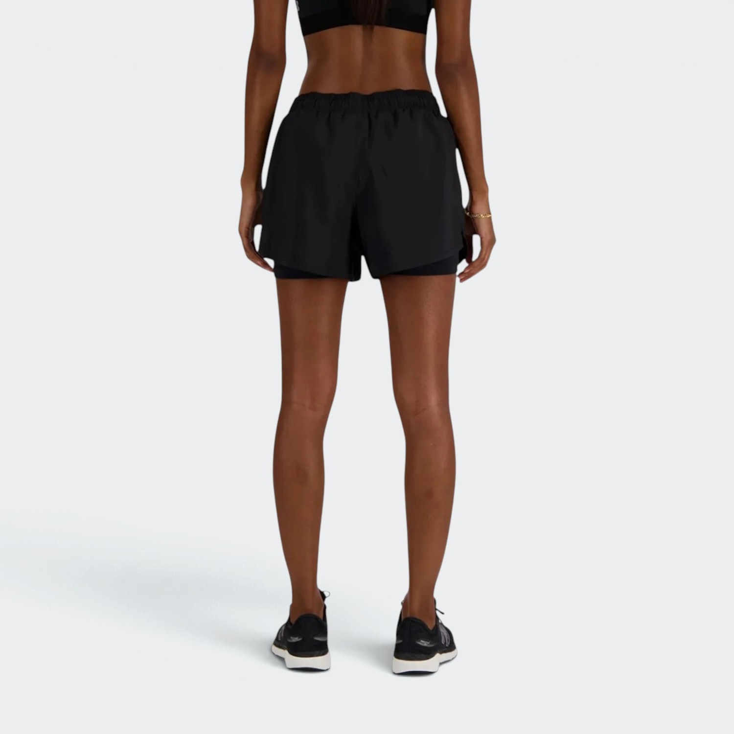 Shorts de Corrida New Balance Sport Essentials Run Duplo Feminino - Foto 2