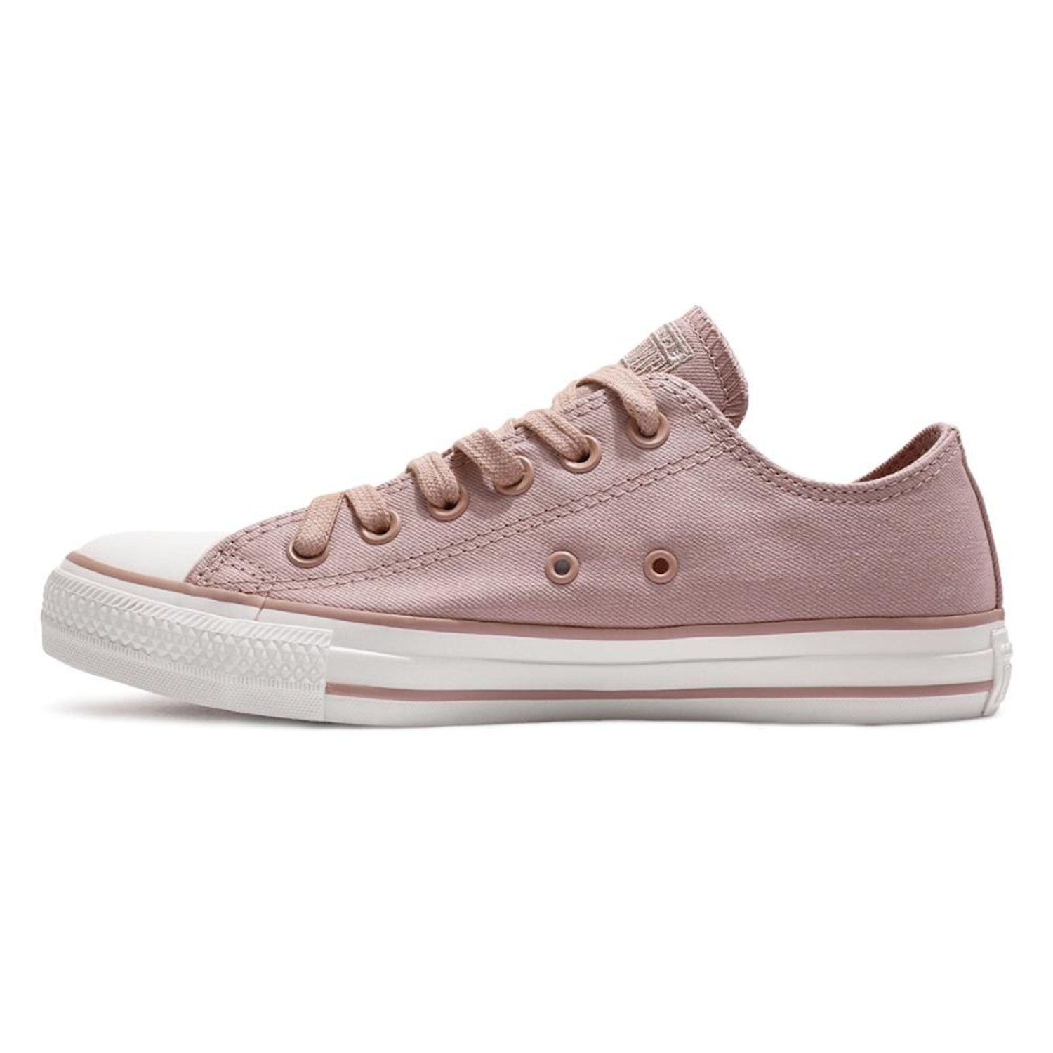 Tênis Feminino Converse All Star Cano Baixo Peached Canvas - Foto 2