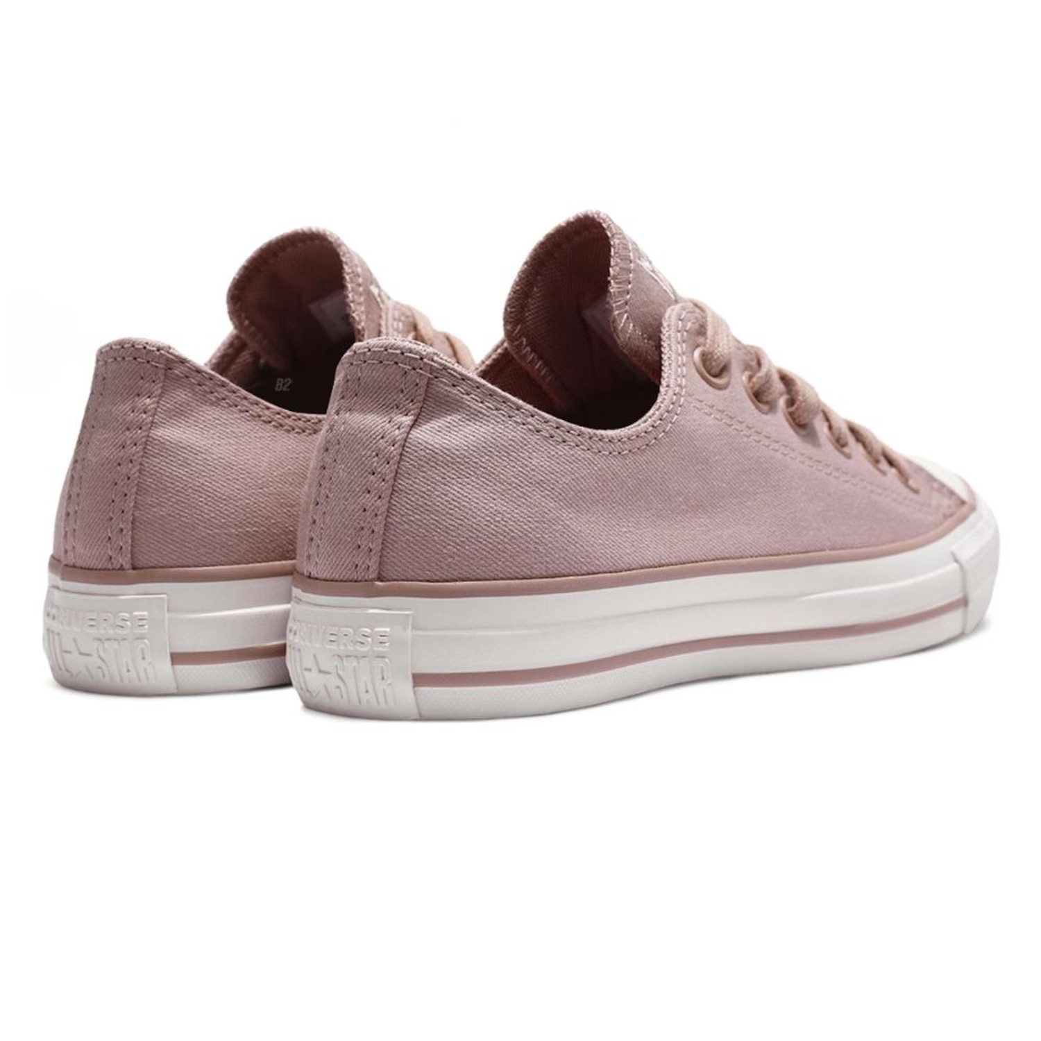 Tênis Feminino Converse All Star Cano Baixo Peached Canvas - Foto 4