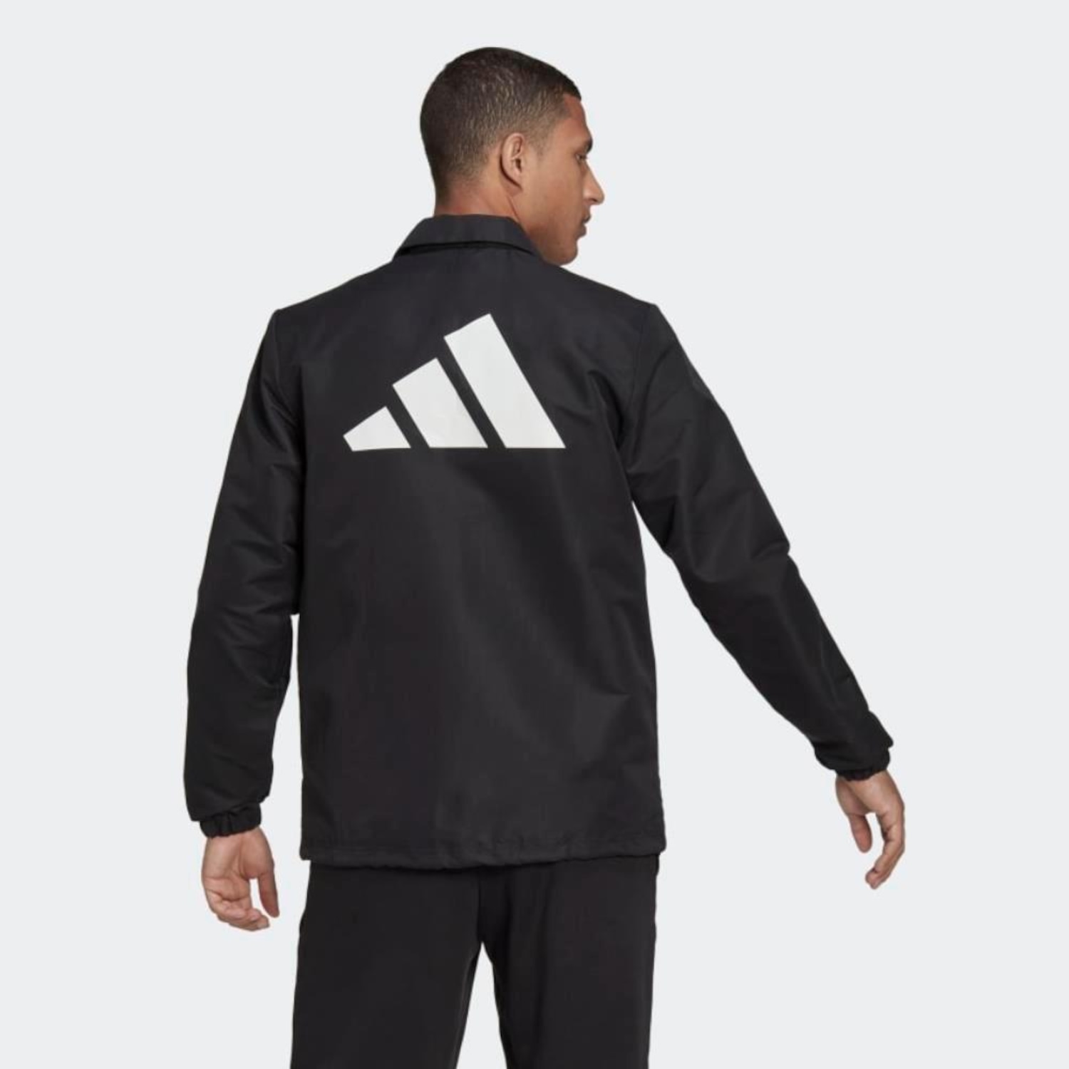 Jaqueta Nylon adidas Masculina Future Botões Manga Longa - Foto 3
