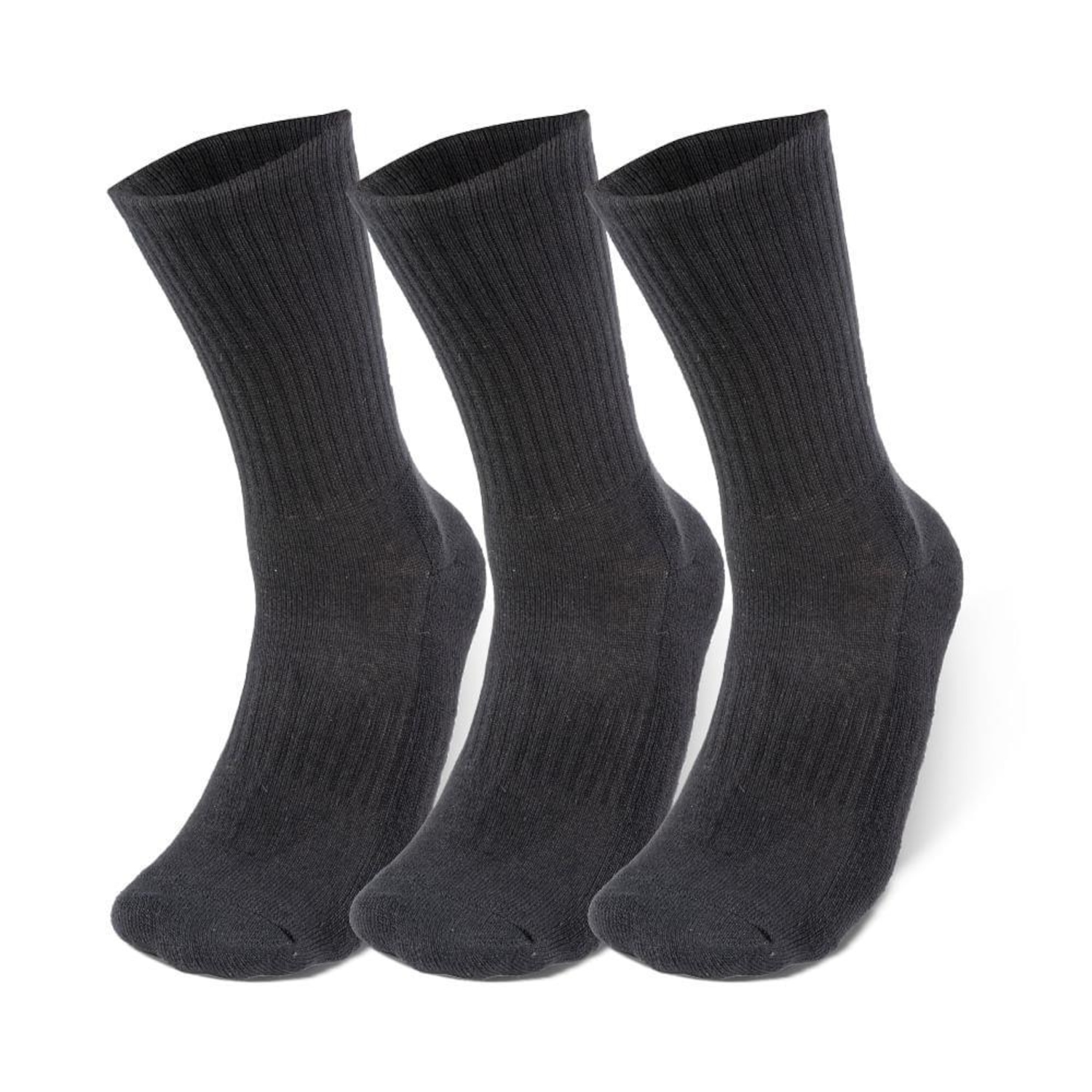 Kit Meia Under Armour Cano Alto 3 Pares - Foto 1