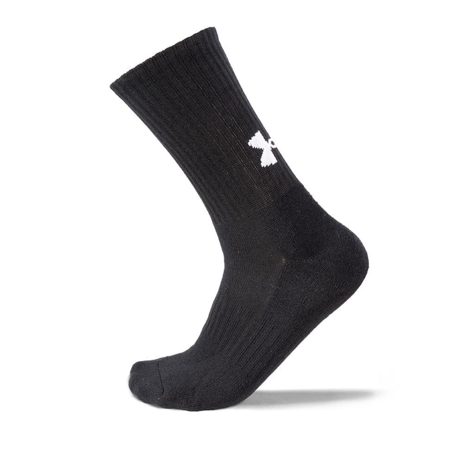 Kit Meia Under Armour Cano Alto 3 Pares - Foto 2