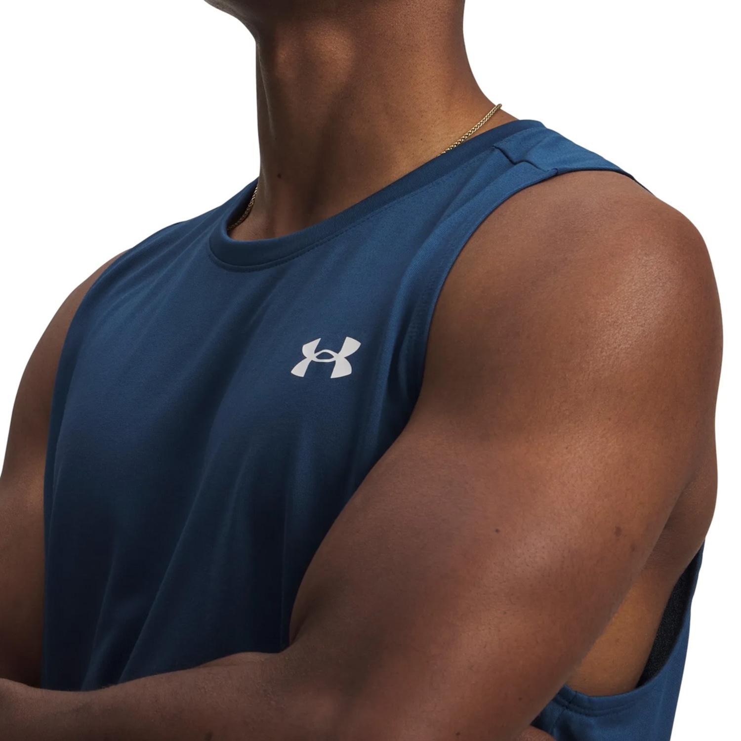 Camiseta Regata Under Armour Tech Tank Masculina - Foto 4