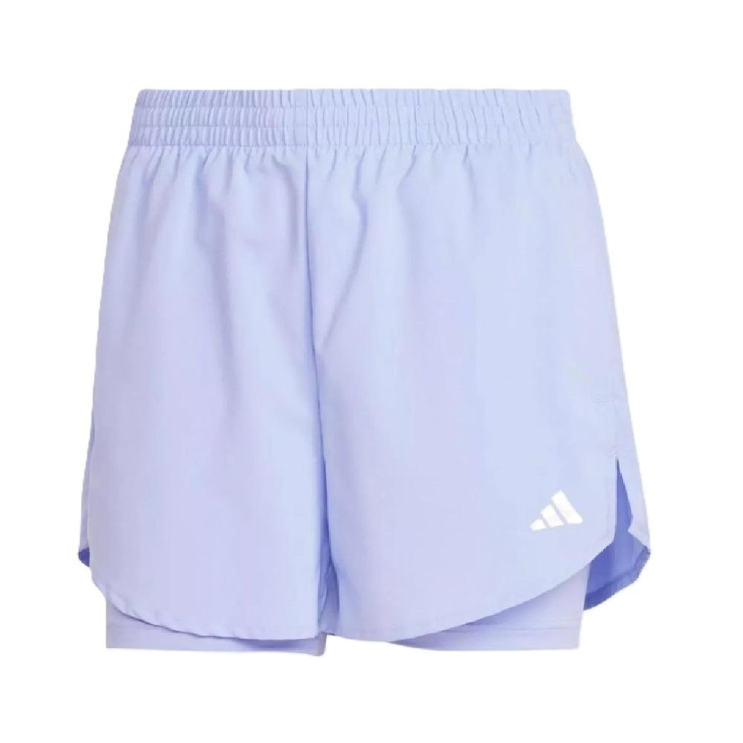 Short Feminino Adidas Duplo Logo - Foto 1