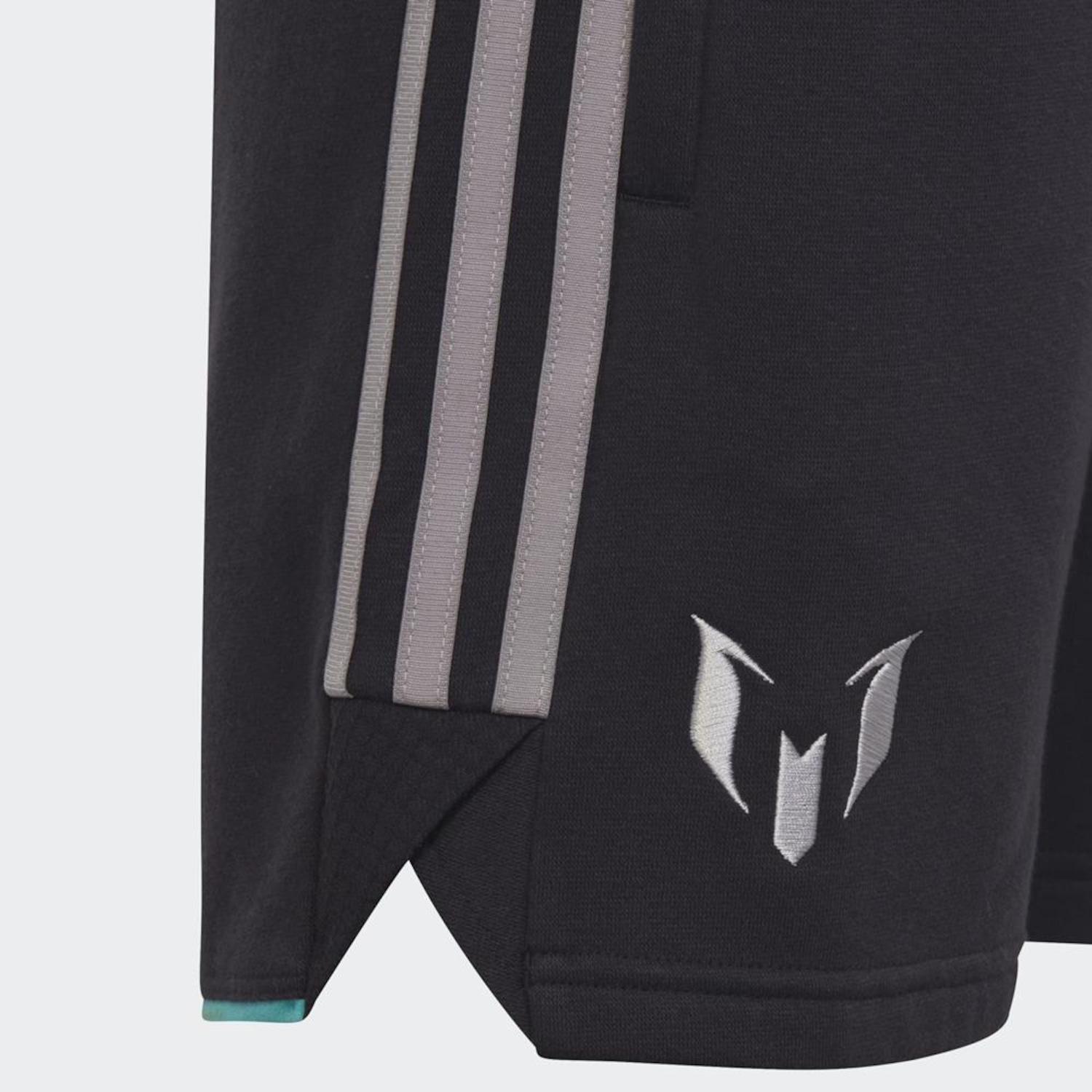 Bermuda Moletom adidas Masculina Infantil Messi Sport - Foto 2