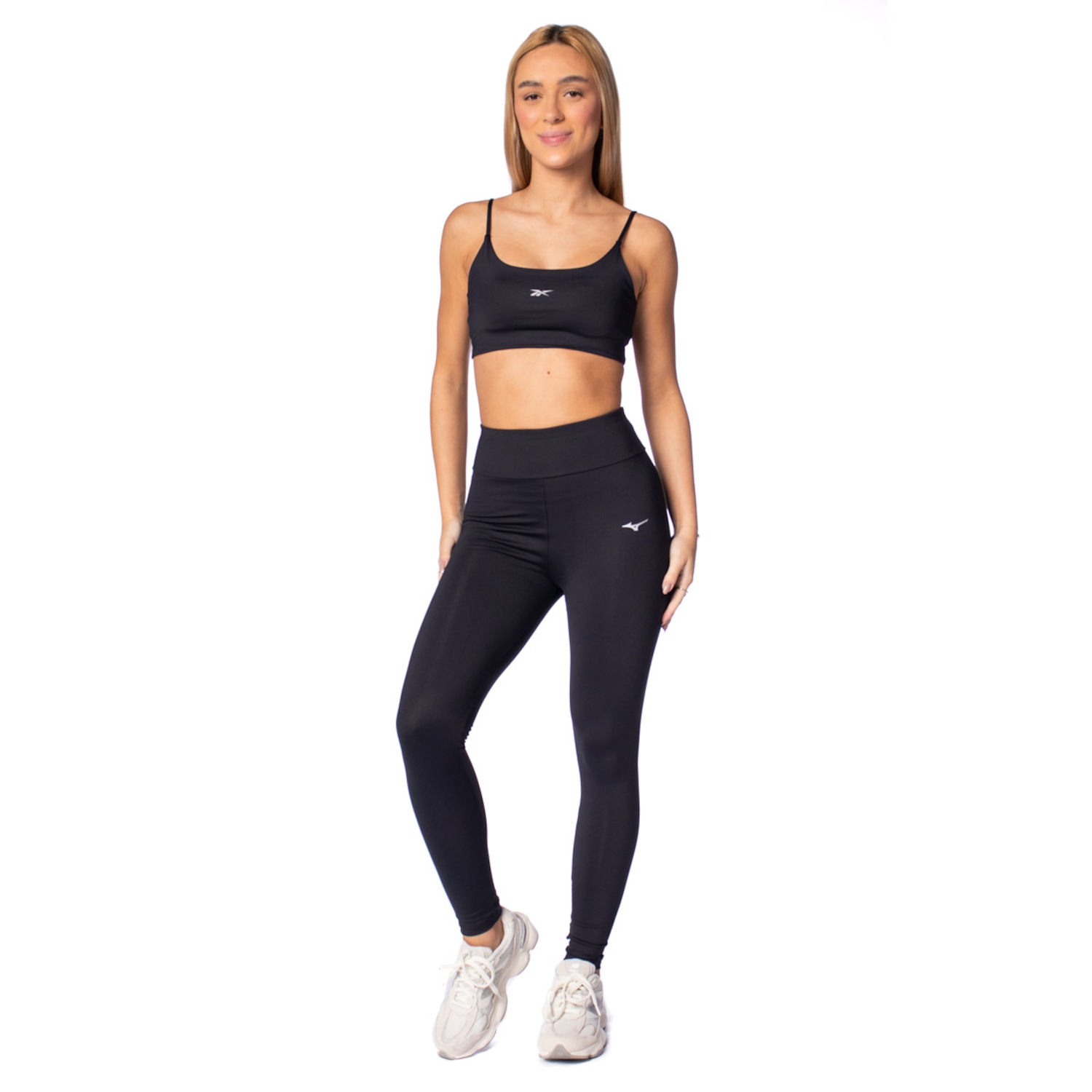 Calça Legging Feminina Mizuno Essence 2.0 Compressão - Foto 4