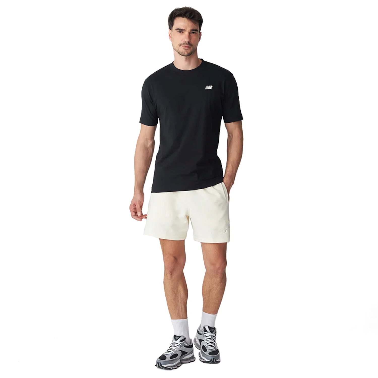 Camiseta Masculina New Balance Essentials Sl - Foto 4