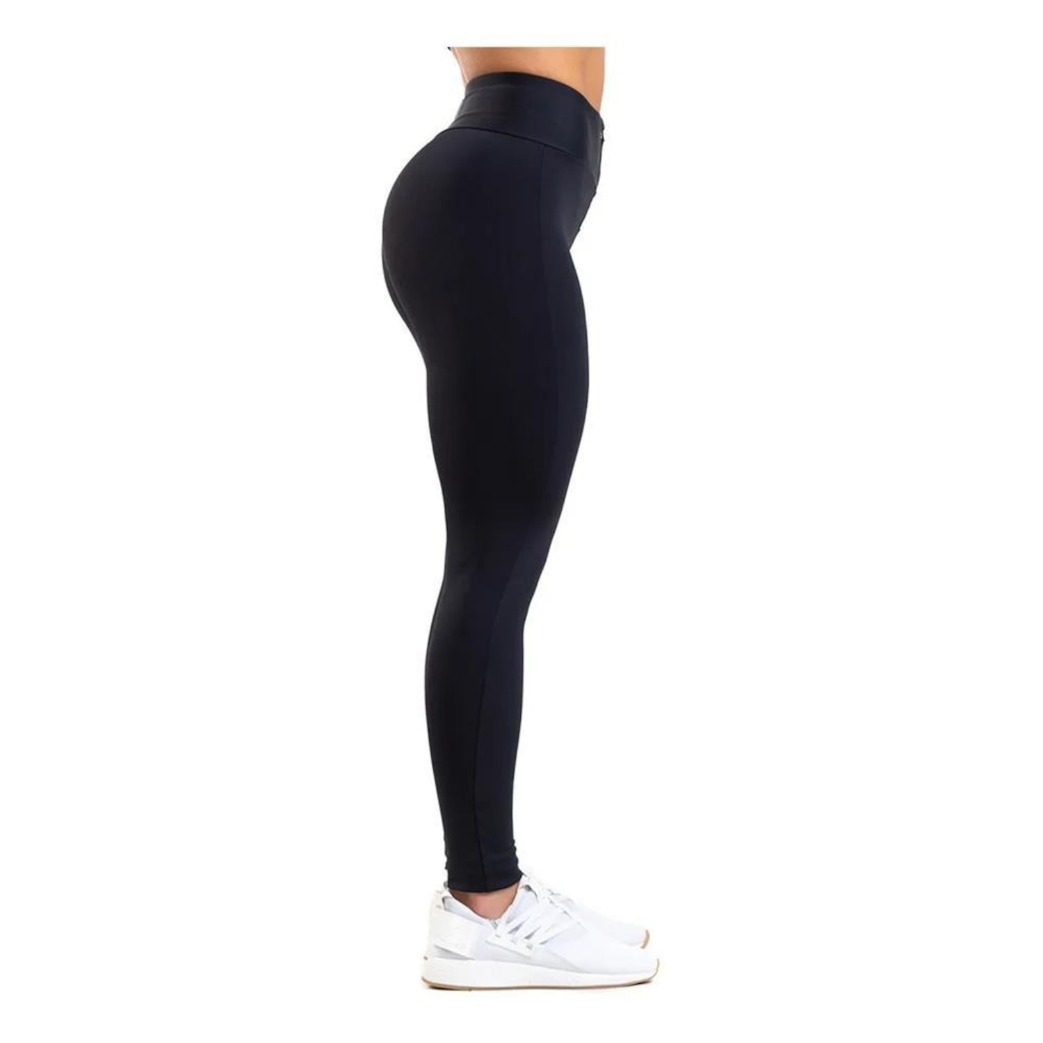 Calça Legging Labellamafia Feminina Zíper Academia Fitness - Foto 3