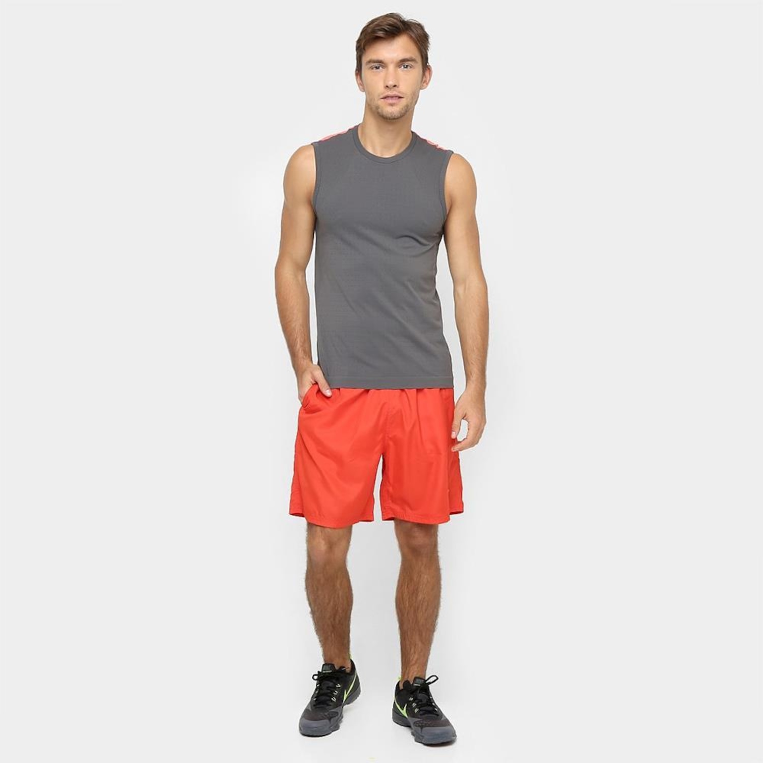 Bermuda Speedo Masculina Tactel Basic Fitness Leve - Foto 1