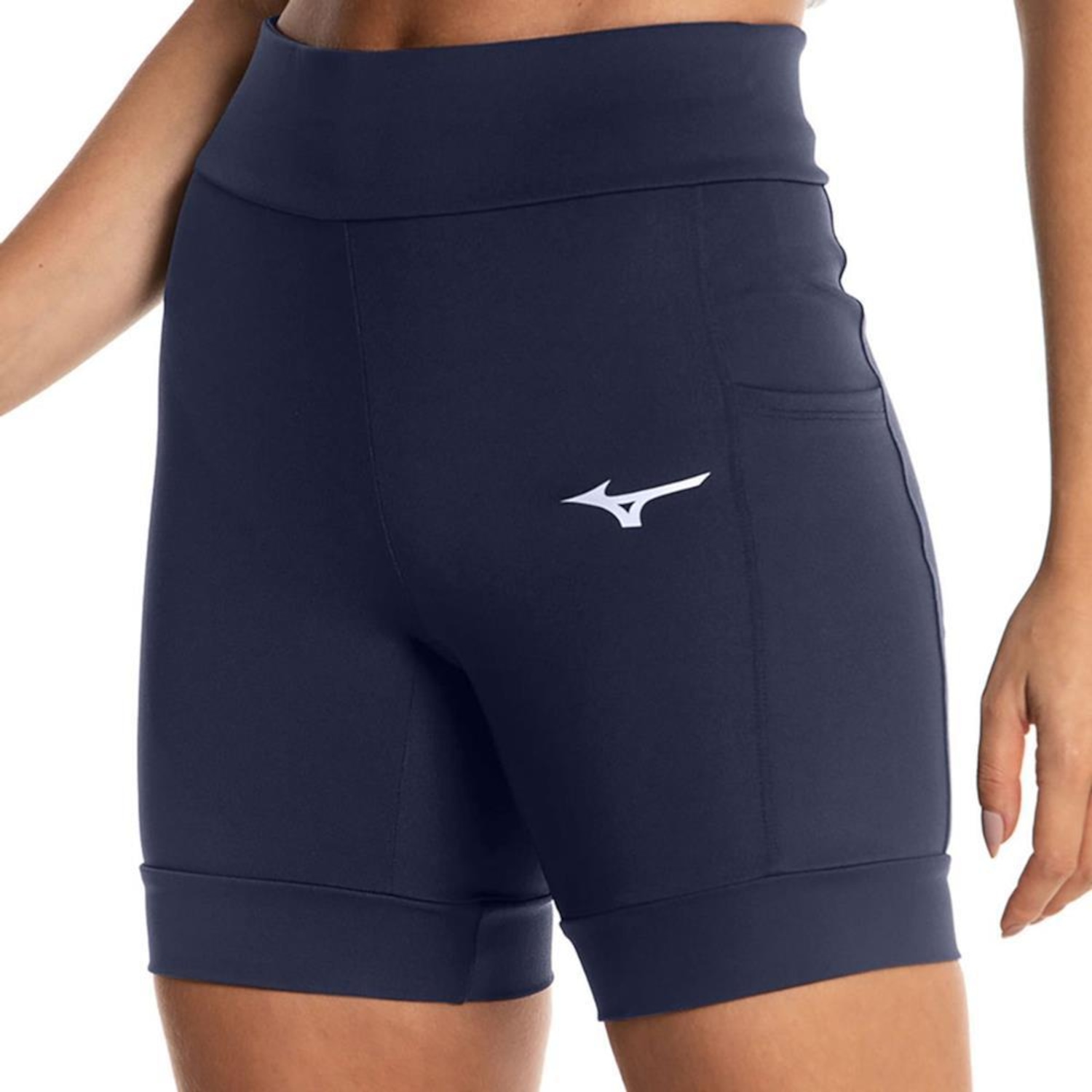 Bermuda Feminino Running Com Bolso Mizuno Run - Foto 1