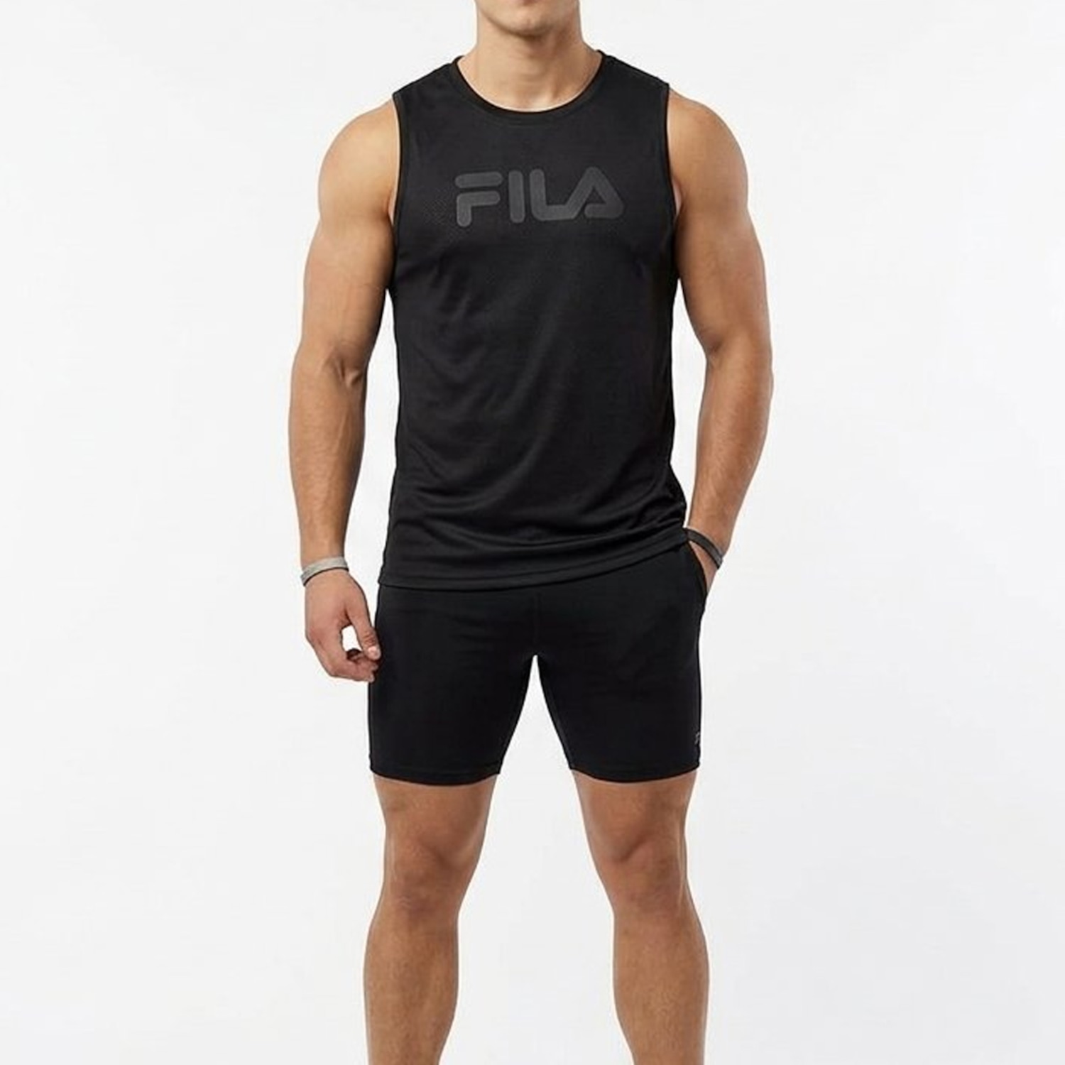 Camiseta Fila Basic Sports II Masculina - Foto 4
