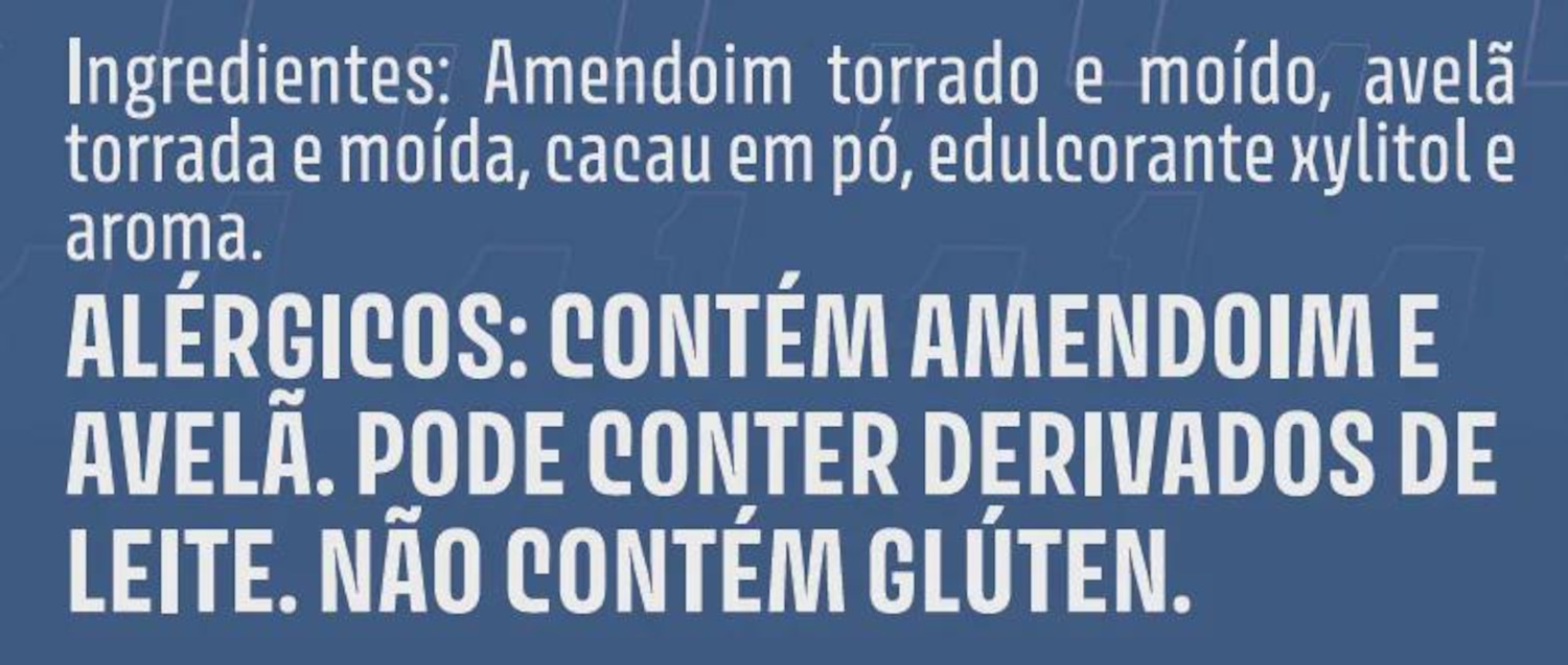 Pasta de Amendoim Chocolate e Avelã Power1One 1,005kg - Foto 4