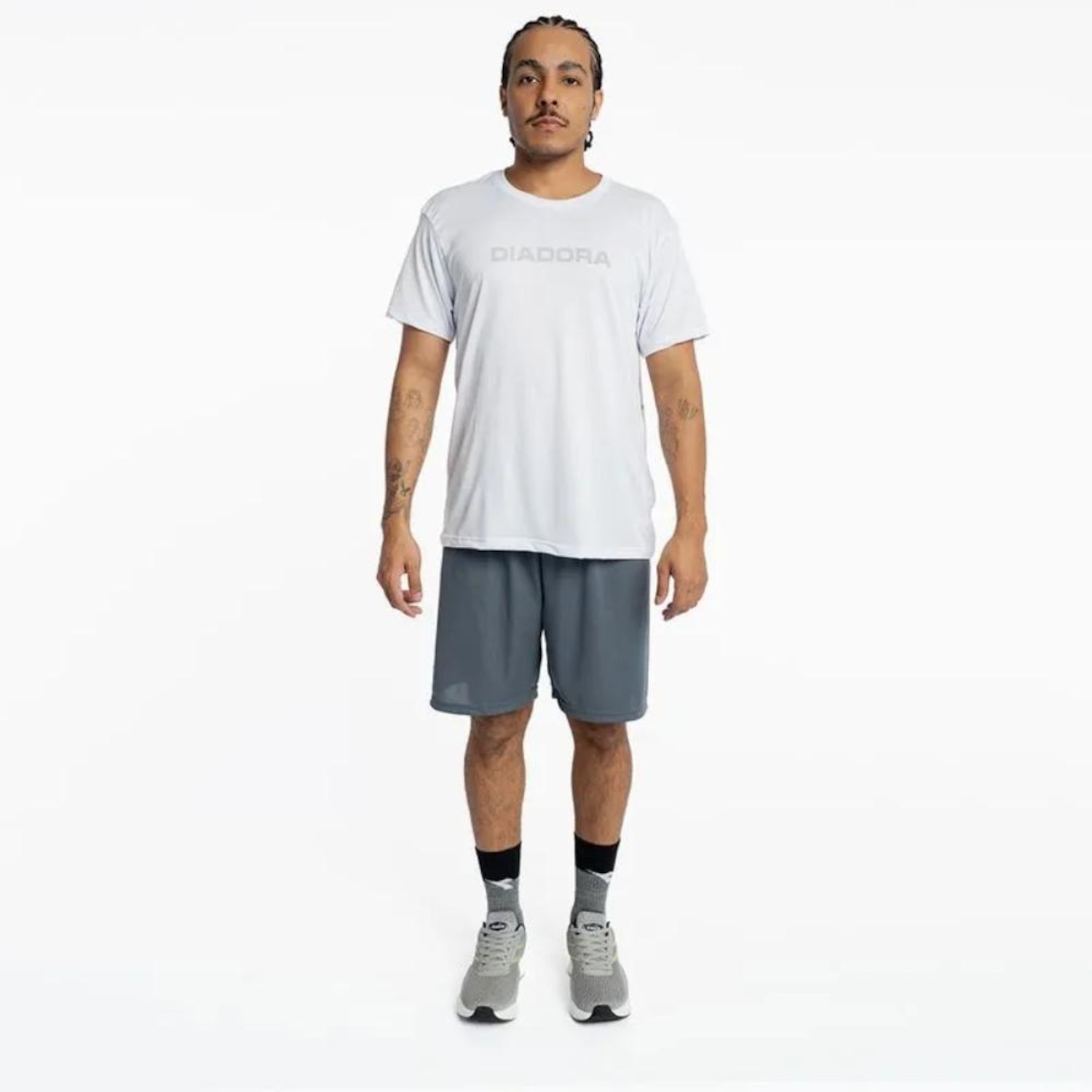 Camiseta Diadora Caerano Masculina - Foto 4