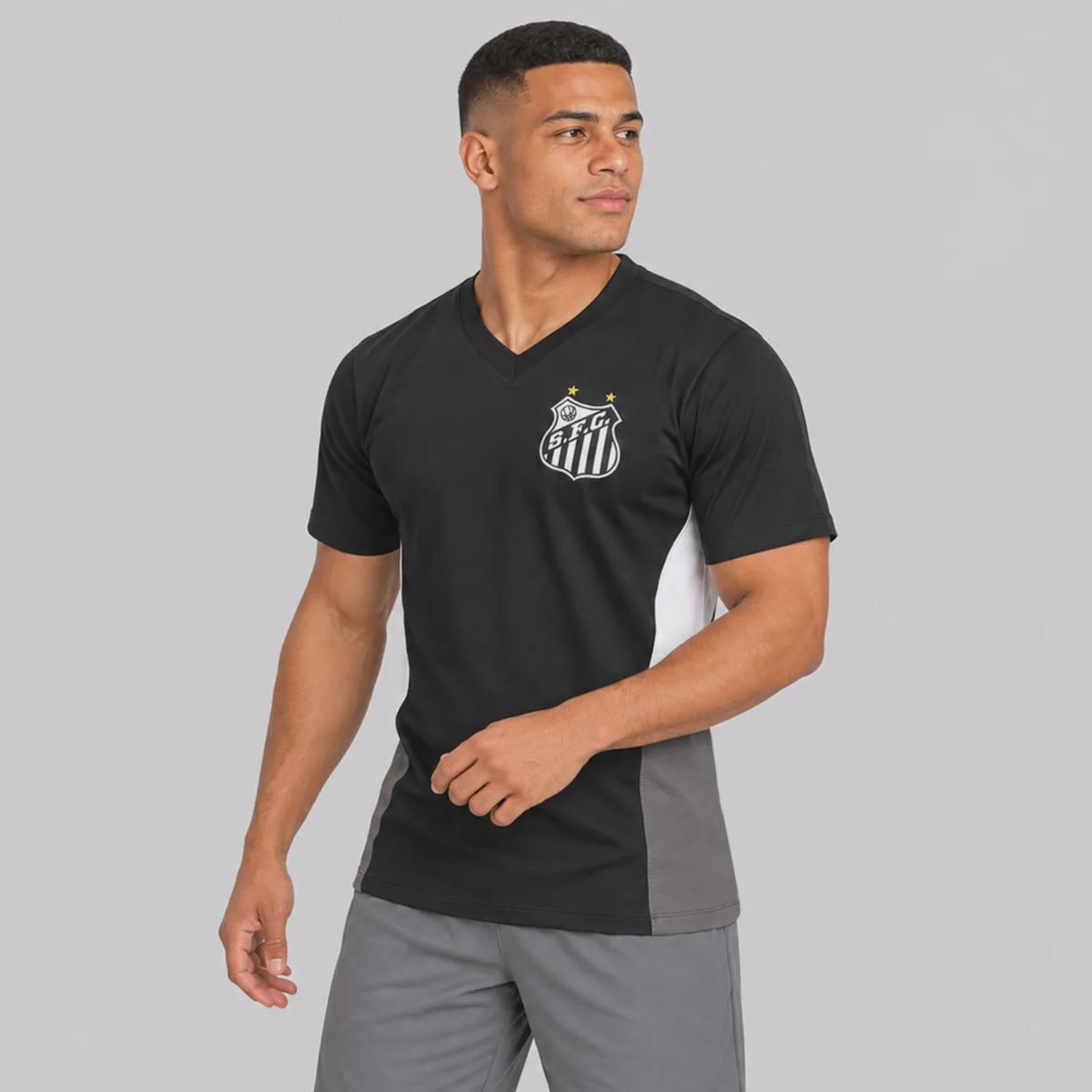 Camisa do Santos Classic Masculina - Foto 3
