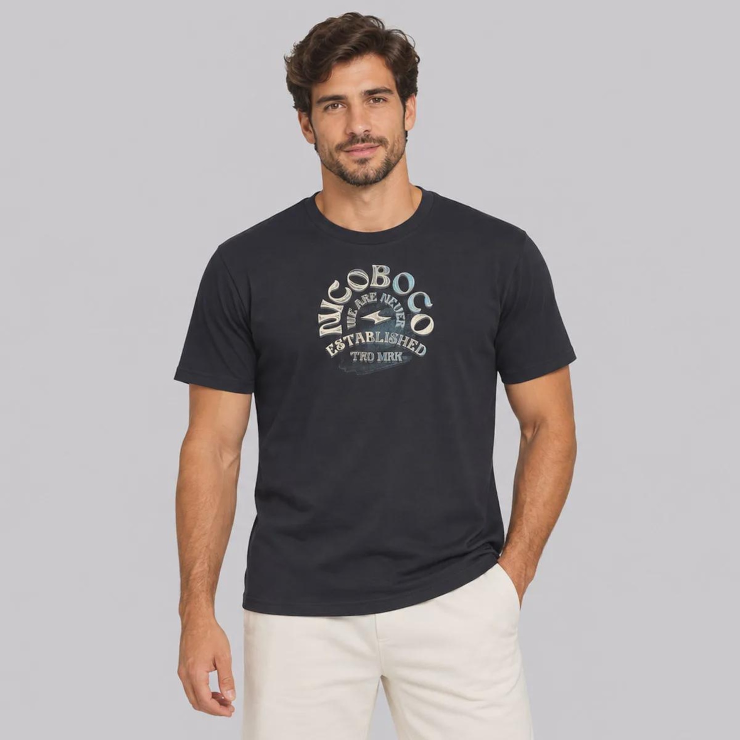 Camiseta Nicoboco Raising Masculina - Foto 1