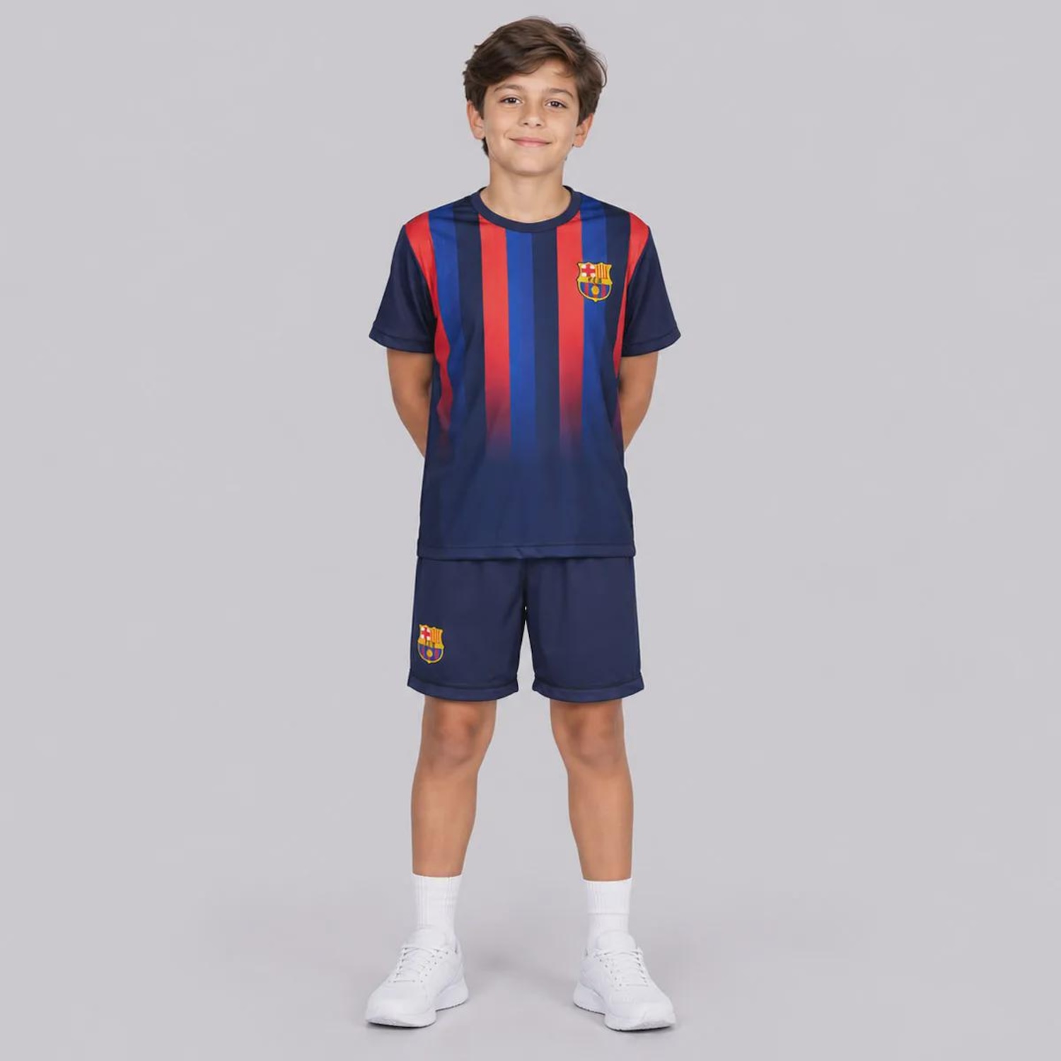 Kit Barcelona Mini Craque Infantil - Foto 1