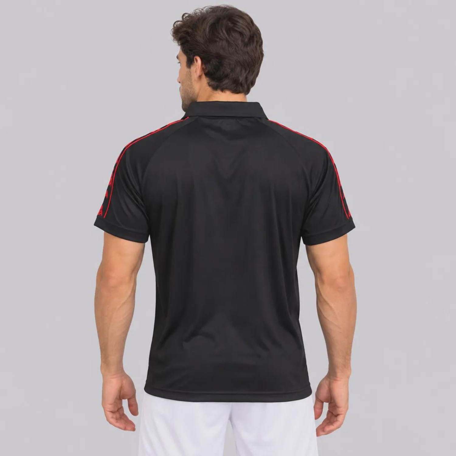 Camisa Polo Sport Recife 26/27 Viagem Jogador Kappa Masculina - Foto 4
