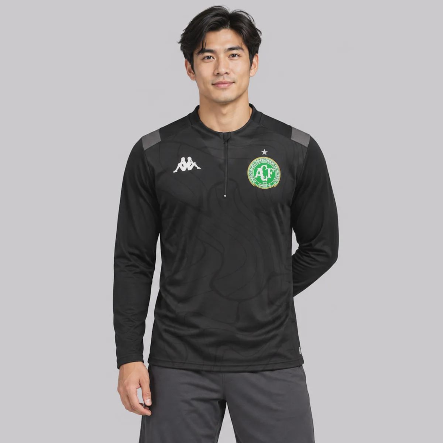 Blusão Chapecoense Comissão 26/27 Kappa Masculino - Foto 1