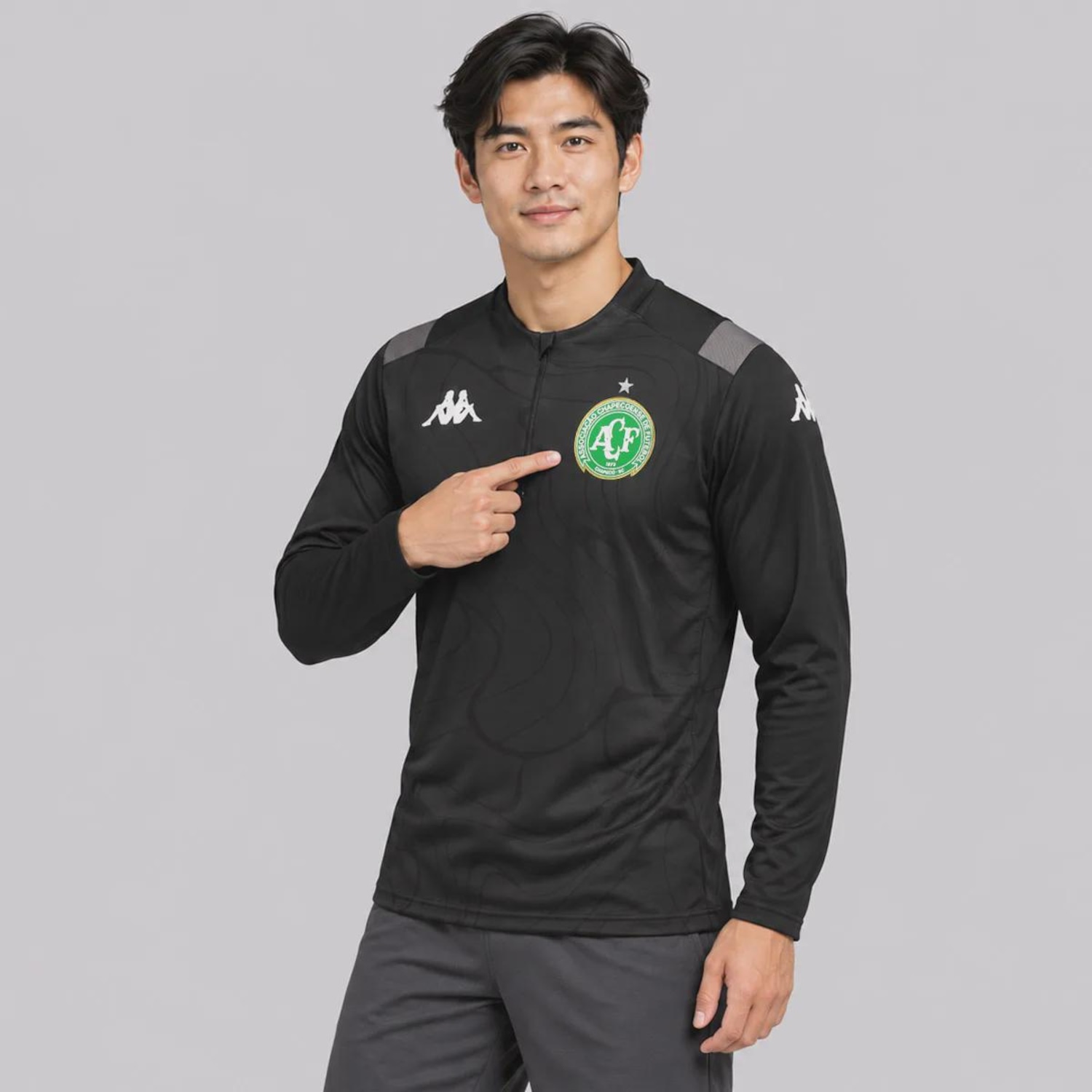 Blusão Chapecoense Comissão 26/27 Kappa Masculino - Foto 2