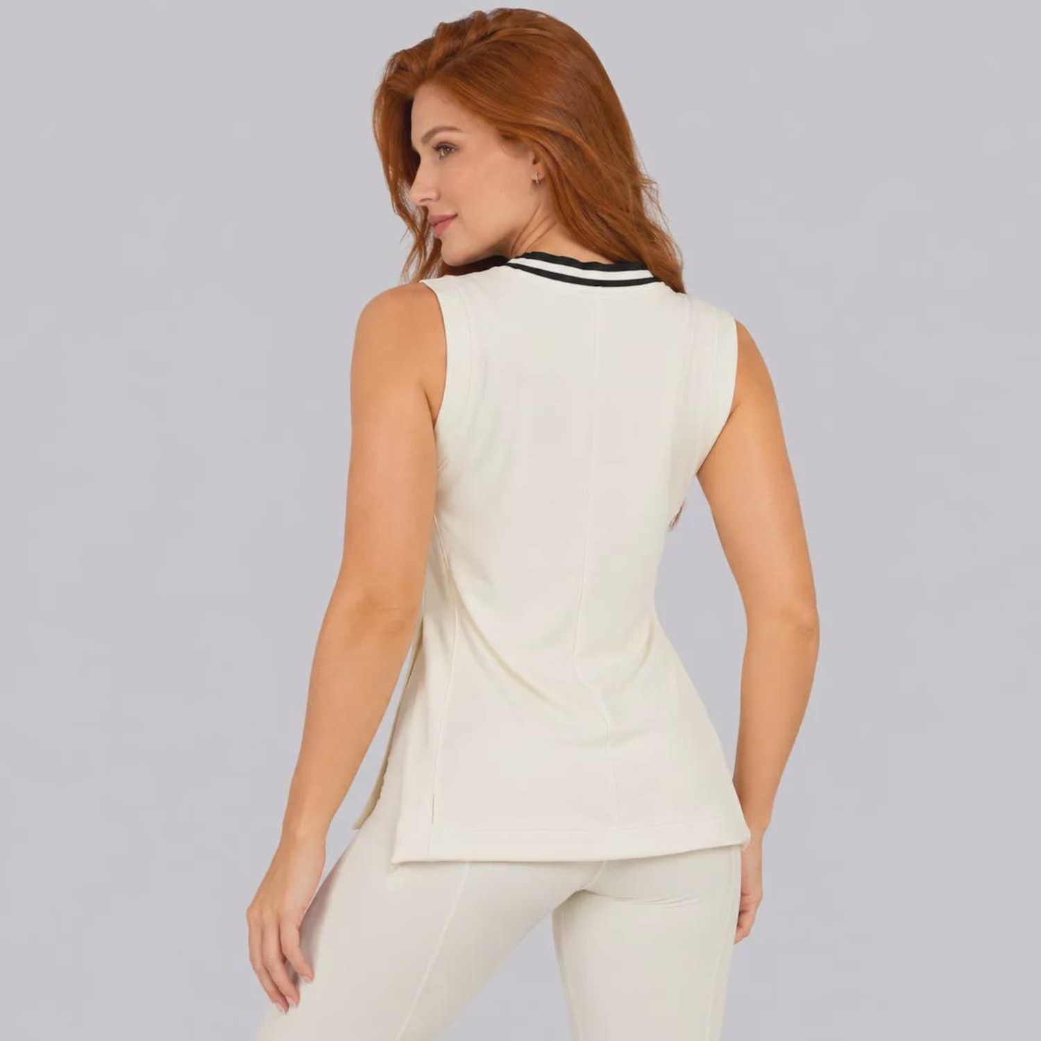 Colete Fila V-Neck Foamtouch Feminino - Foto 4