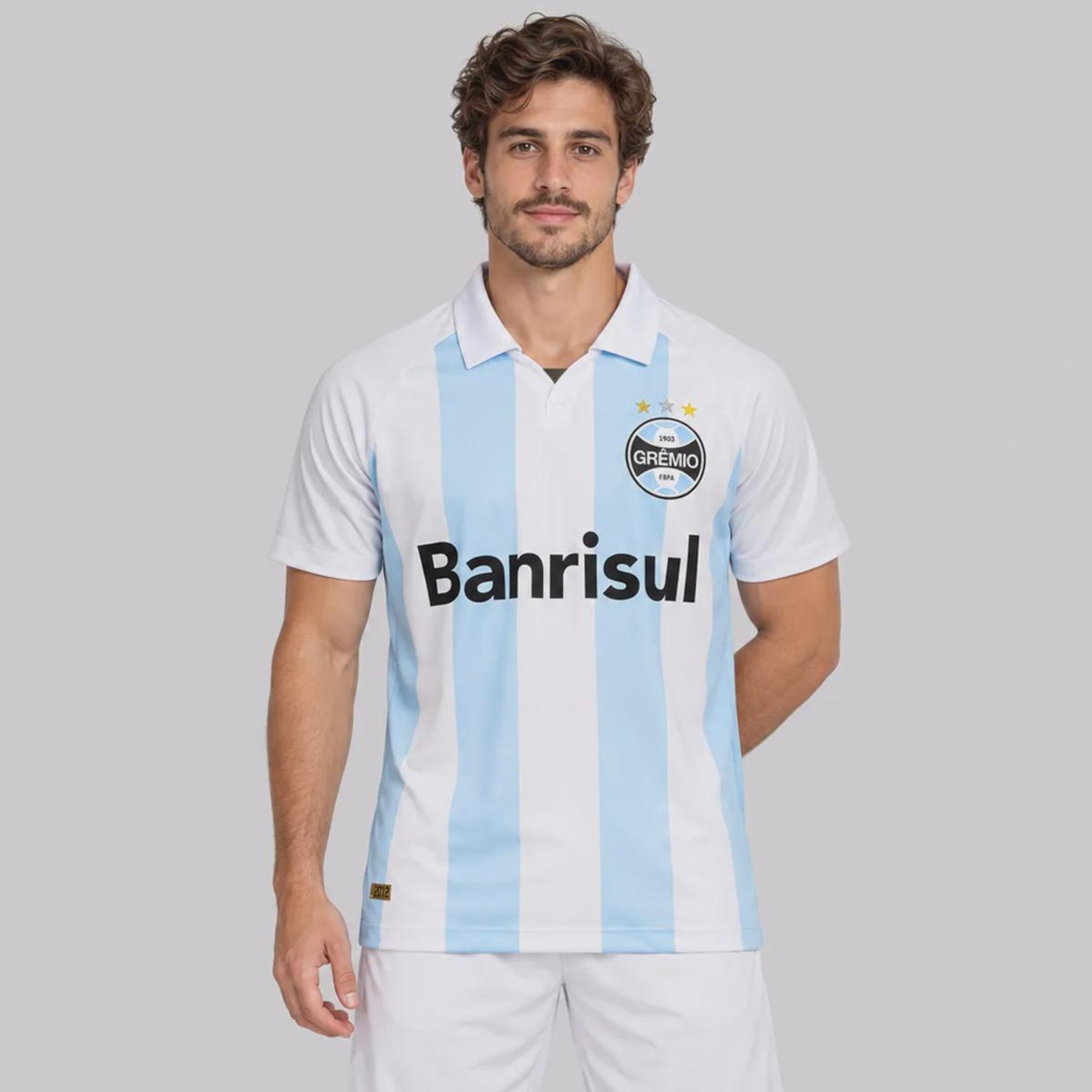 Camisa do Grêmio Retrô 2012 Alma Castelhana Banrisul Masculina - Foto 1