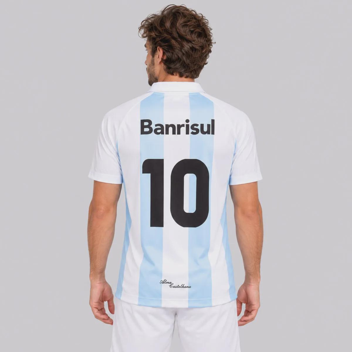 Camisa do Grêmio Retrô 2012 Alma Castelhana Banrisul Masculina - Foto 4