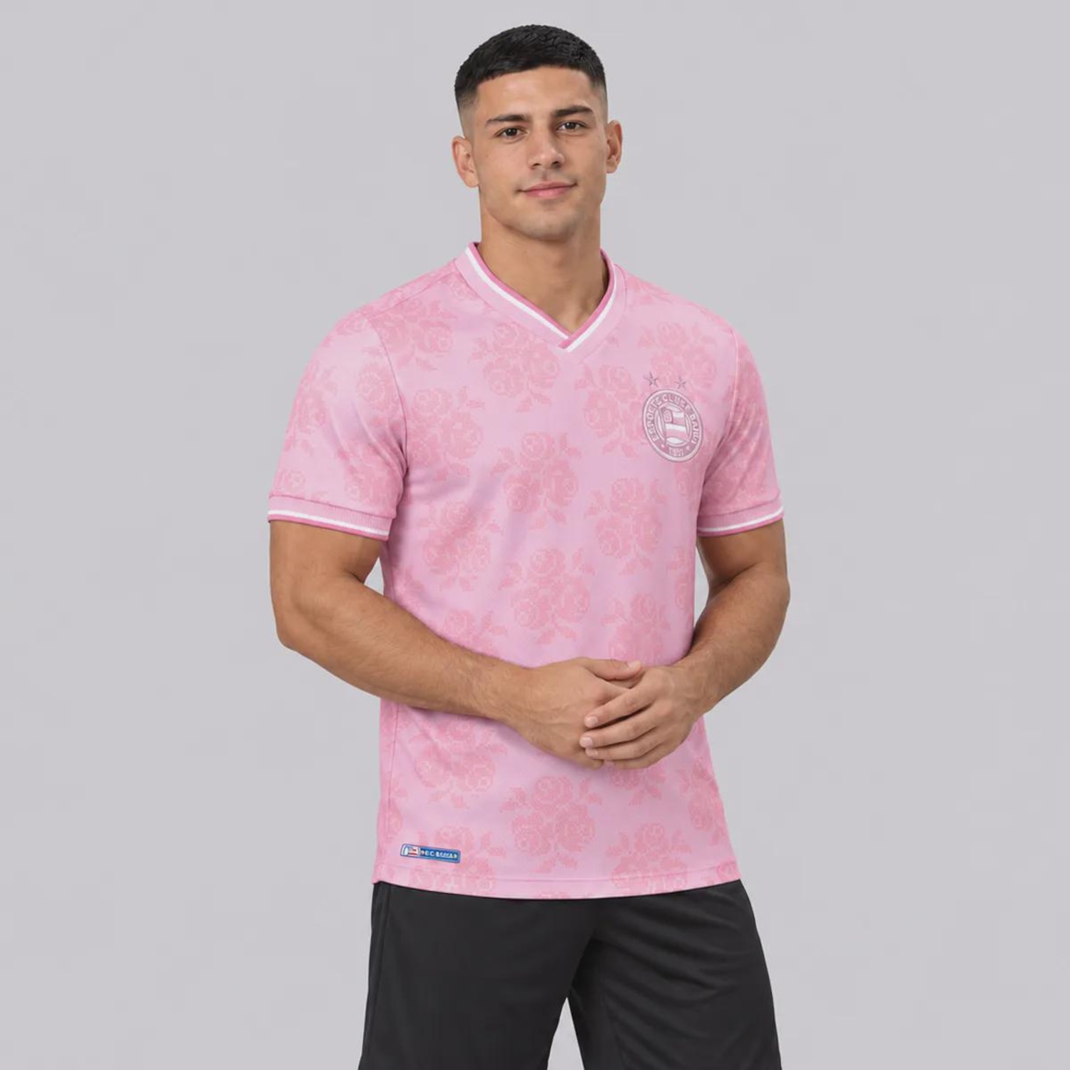 Camisa do Bahia Jacquard Outubro Masculina - Foto 2