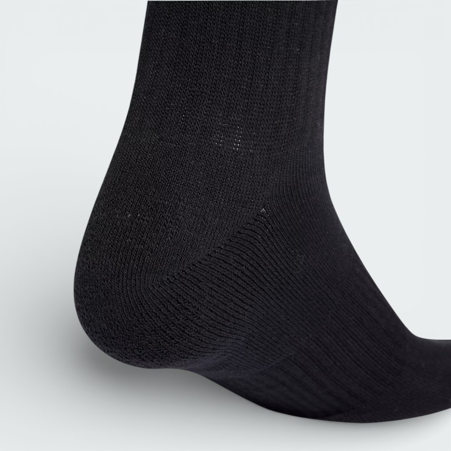 Meia adidas Cano Alto Sportswear 3 Listras 3 Pares - Unissex - Foto 3