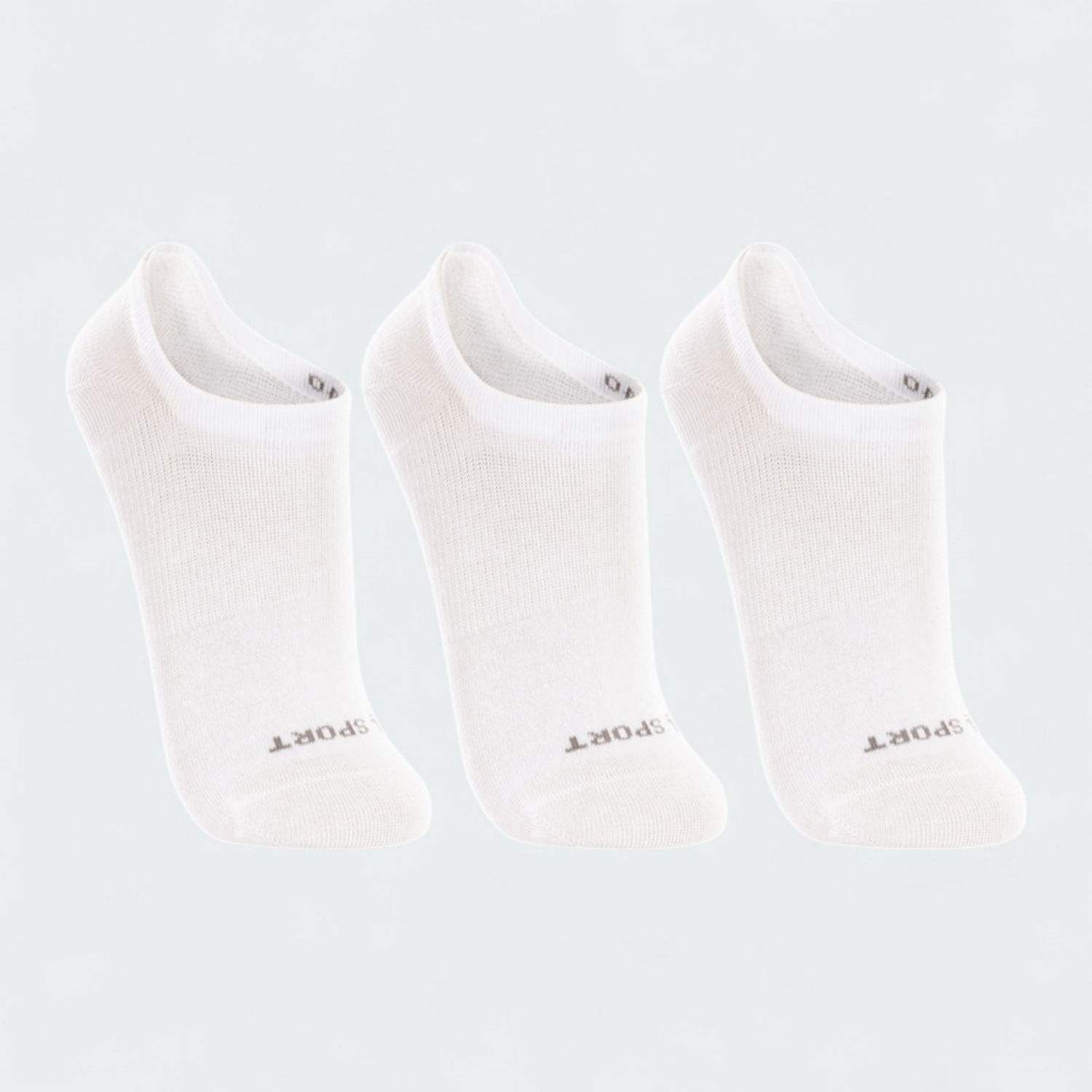 Meia Lupo Sport Adulto Soquete Invisível 3 Pares - Unissex - Foto 1