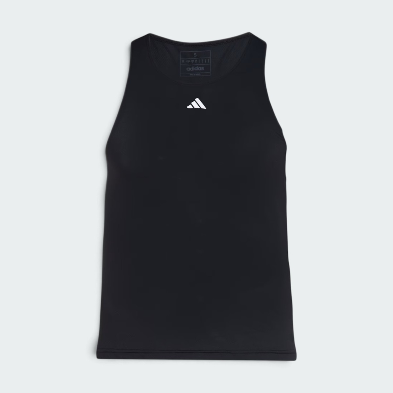 Camiseta Regata adidas Treino Básica 3 Listras Poliamida Feminina - Foto 1