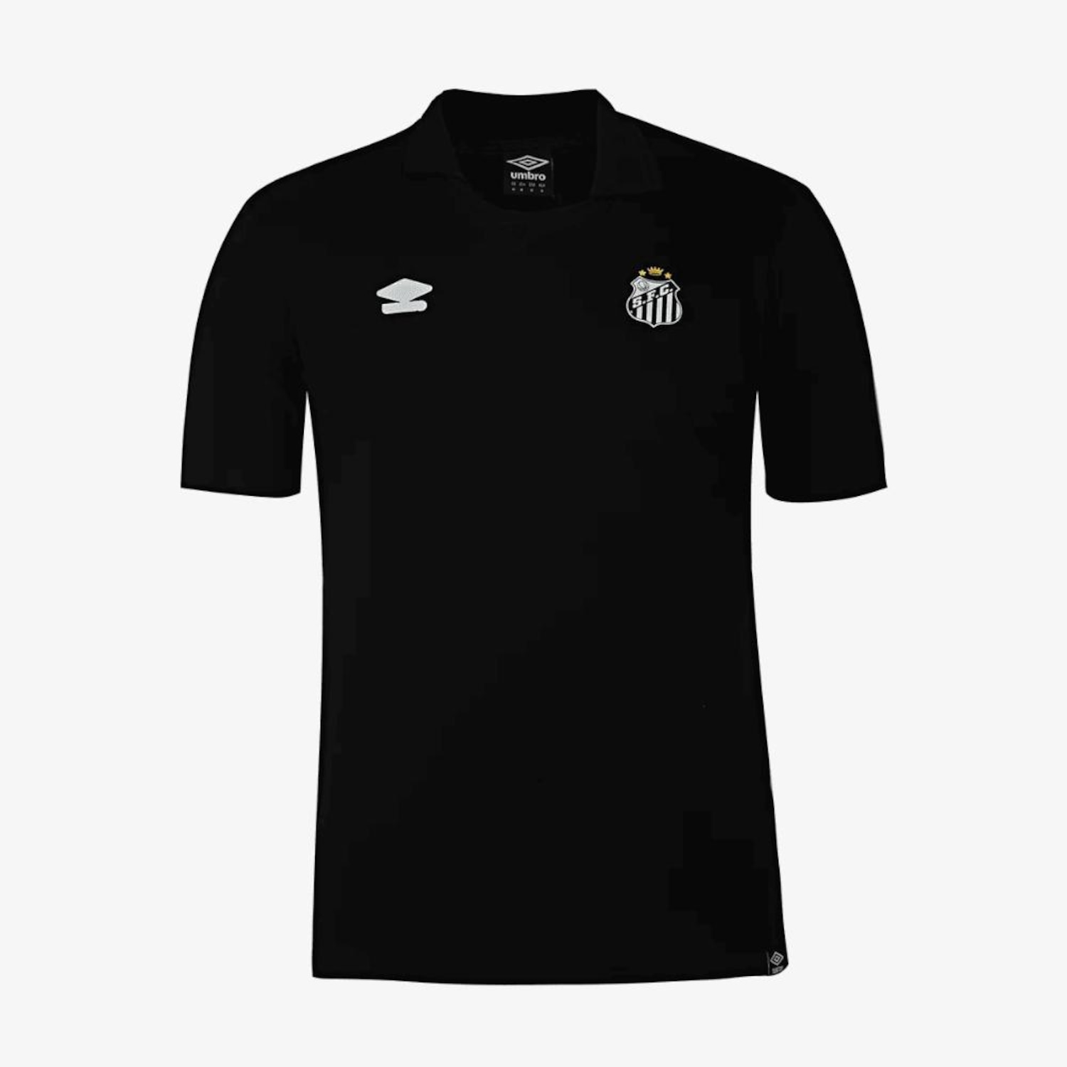 Camisa Polo do Santos Viagem 2025/26 Umbro Masculina - Foto 3