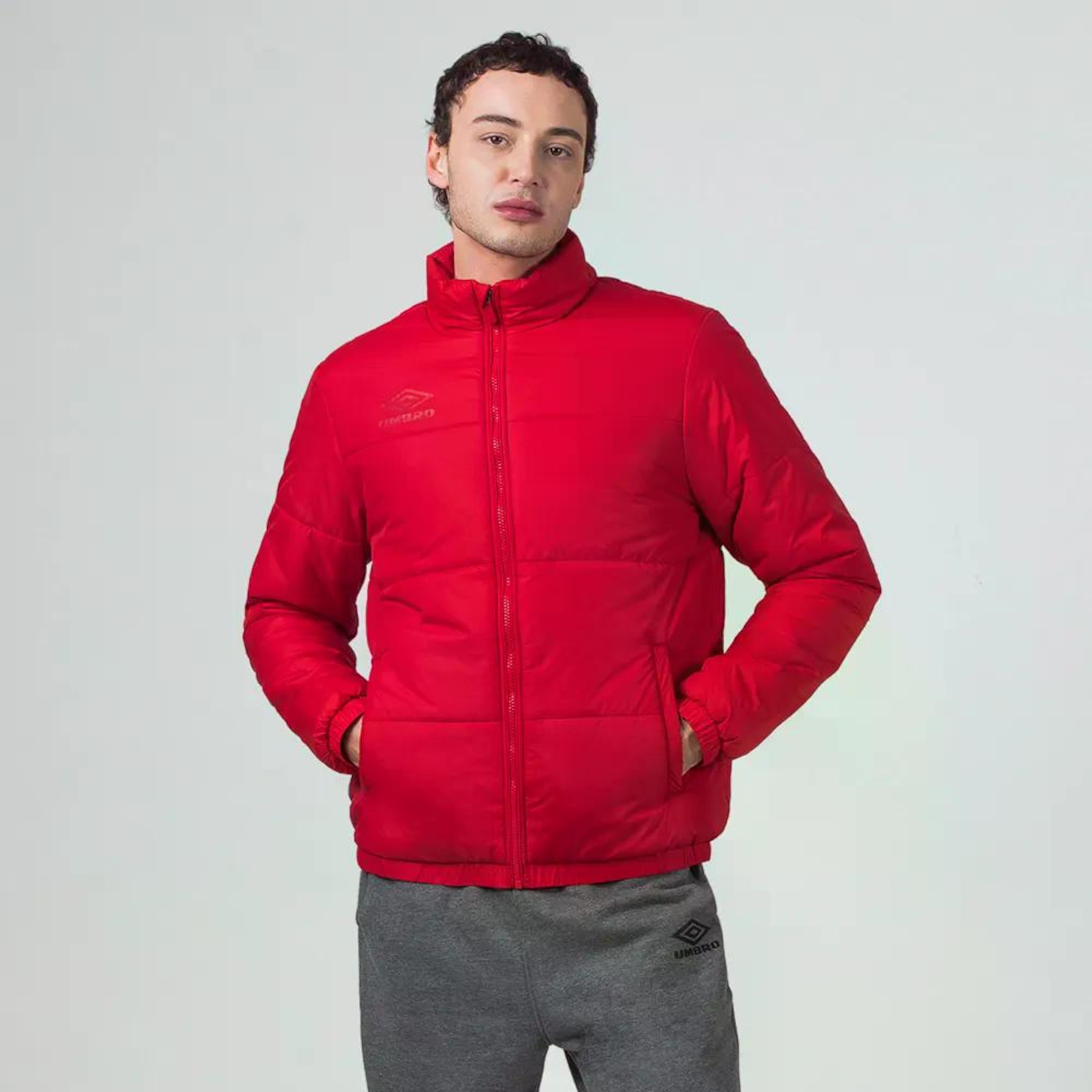 Jaqueta Umbro Basic Diamond Masculina - Foto 3