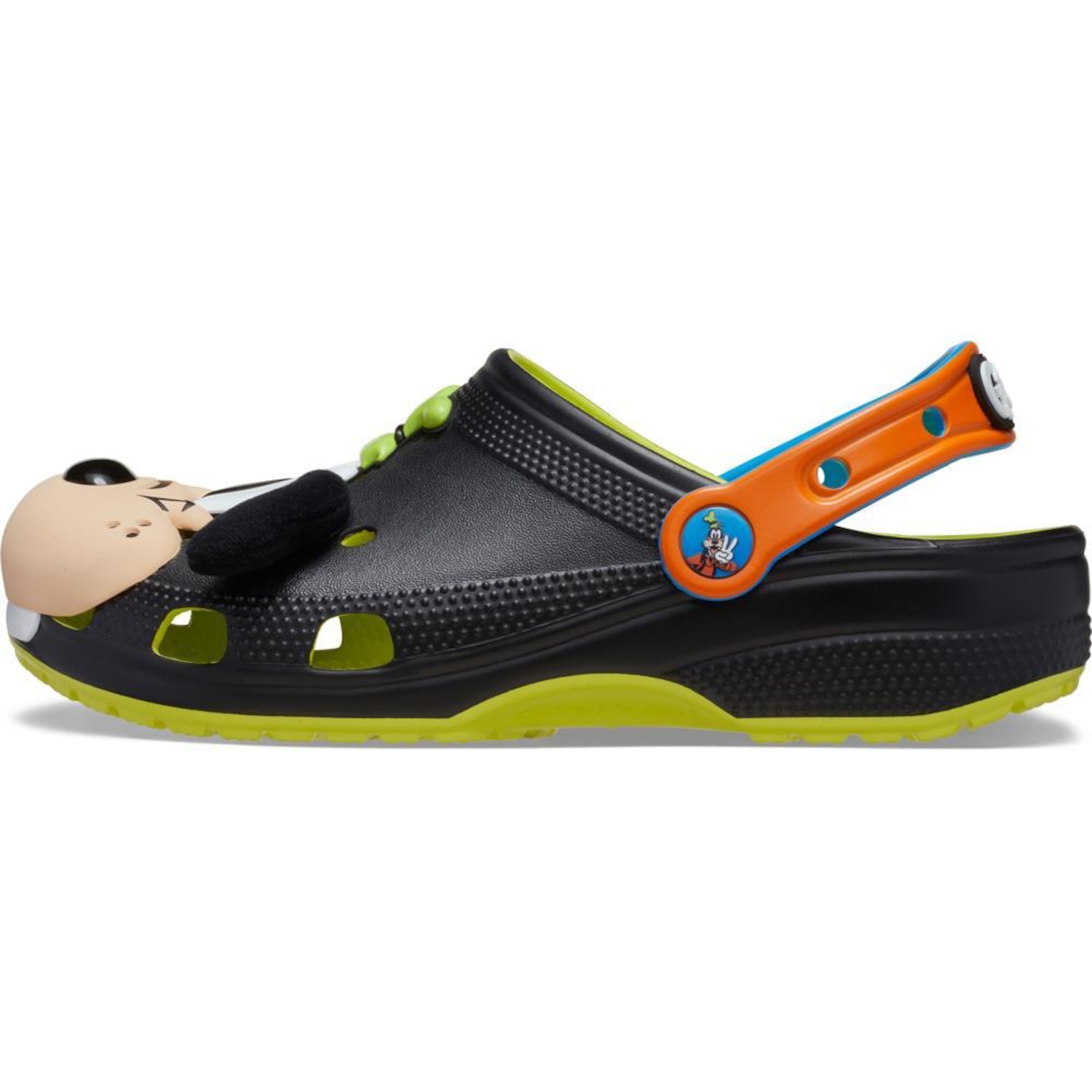 Sandália Crocs Disney Iam Pateta Classic Clog Multi - Unissex - Foto 3