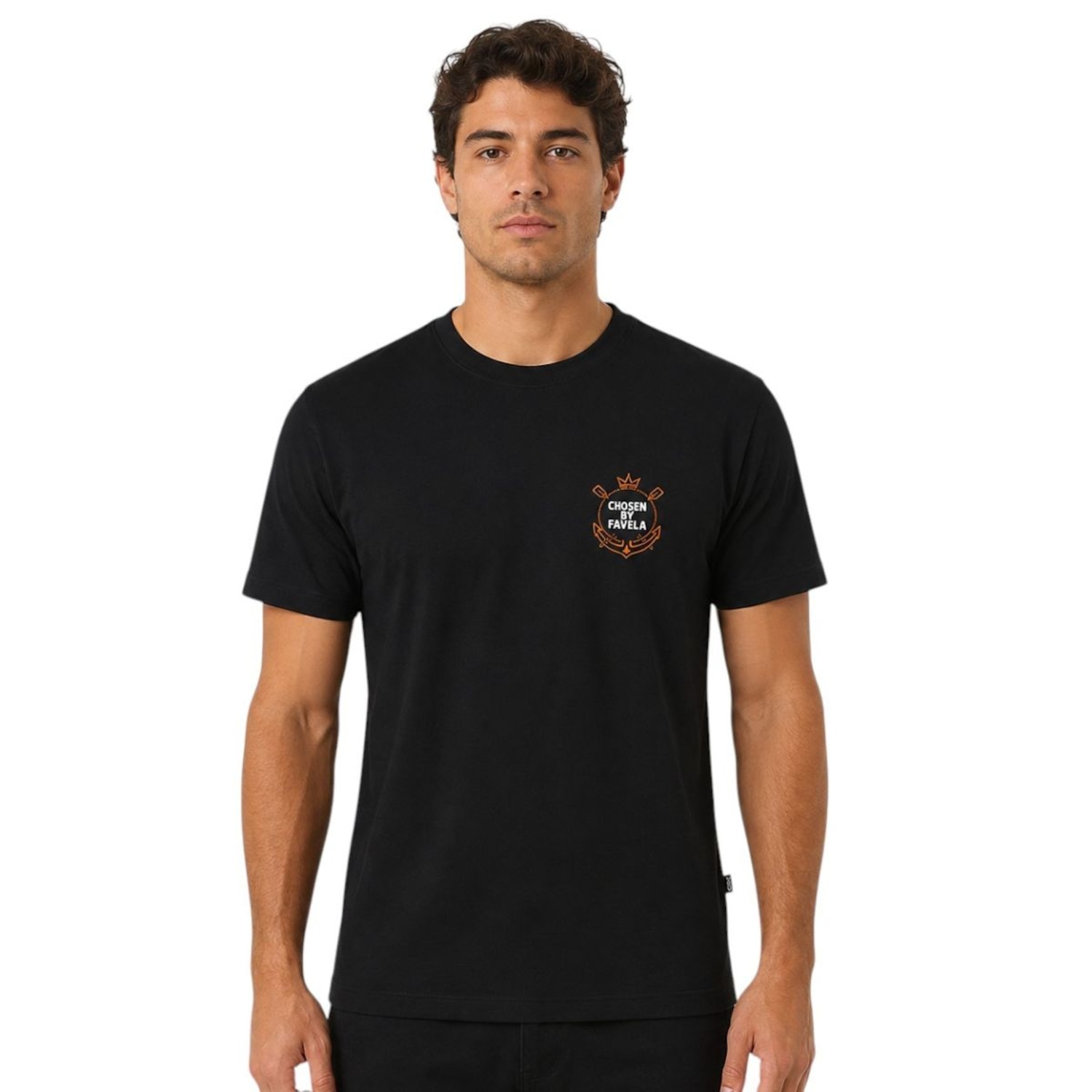 Camiseta do Corinthians Clássica Memphis Surf Center - Masculina - Foto 1