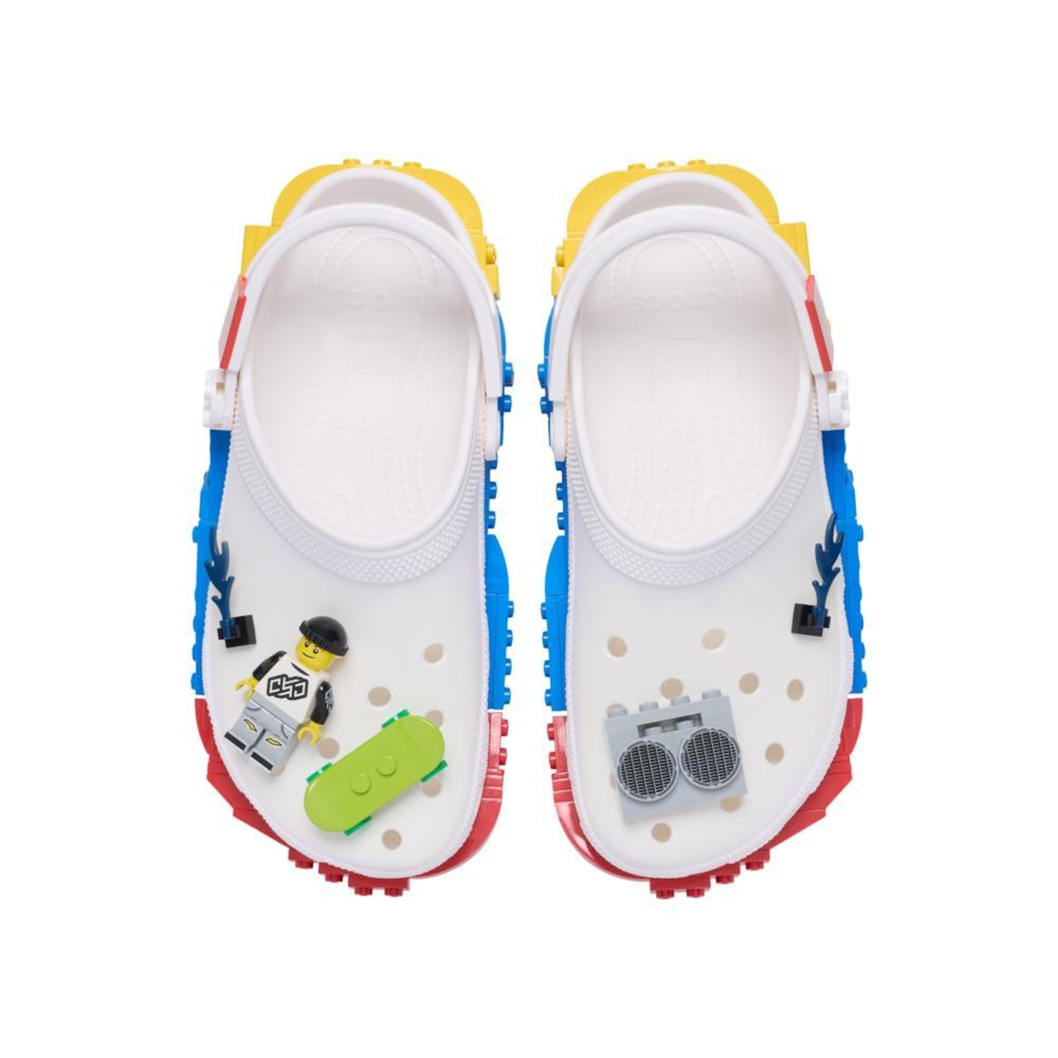 Jibbitz Crocs Lego Skatista Pack com 5 Peças Único - Unissex - Foto 3