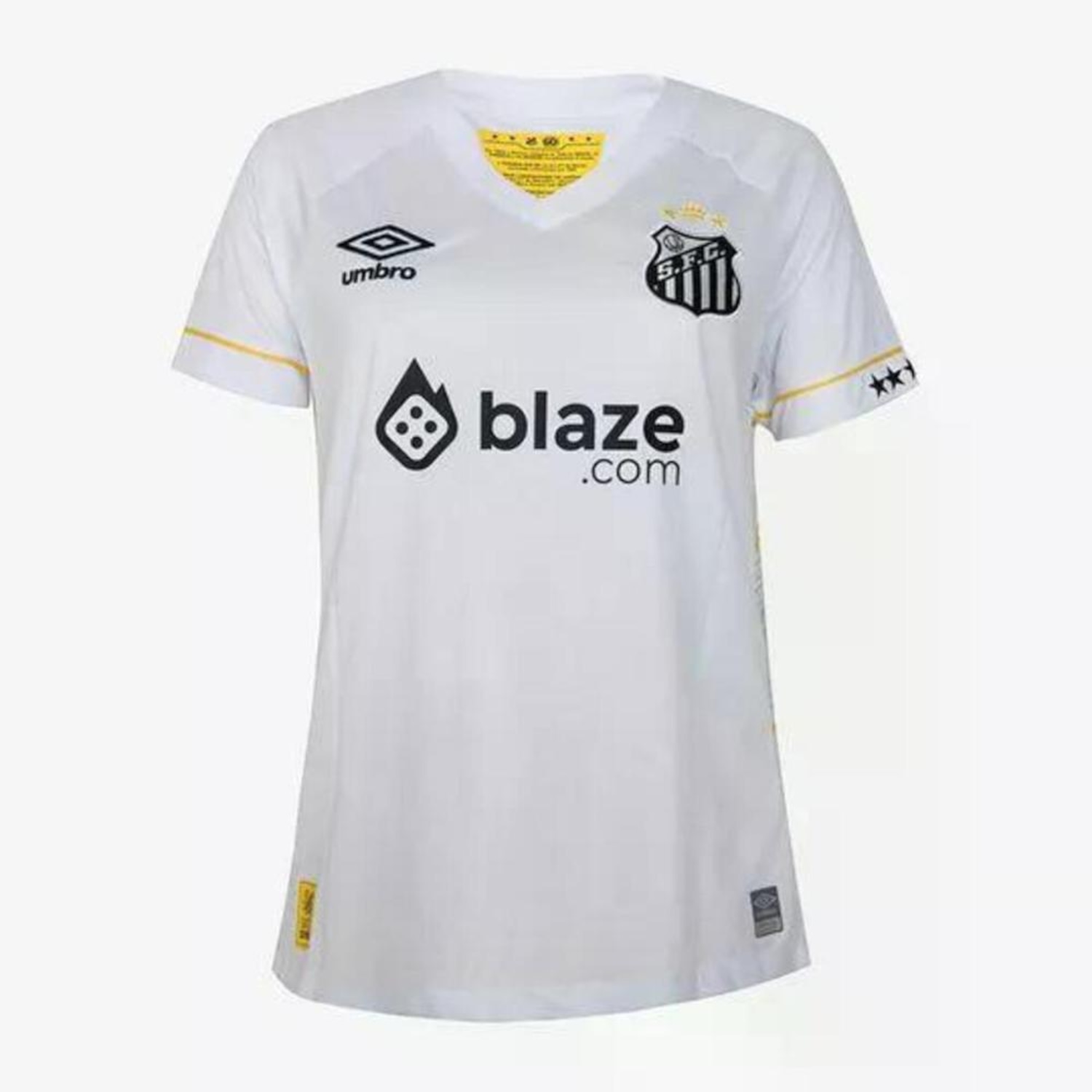 Camisa do Santos 2023 Umbro Torcedor Feminina - Foto 1