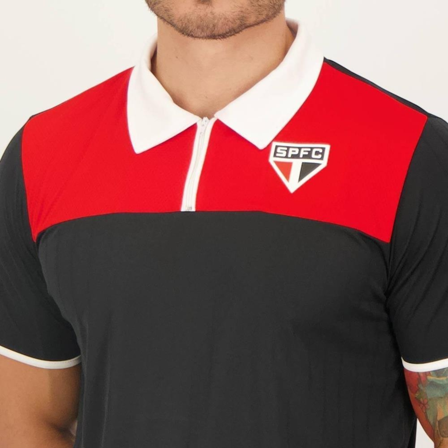 Camiseta do São Paulo Volunteer Braziline Masculina - Foto 3
