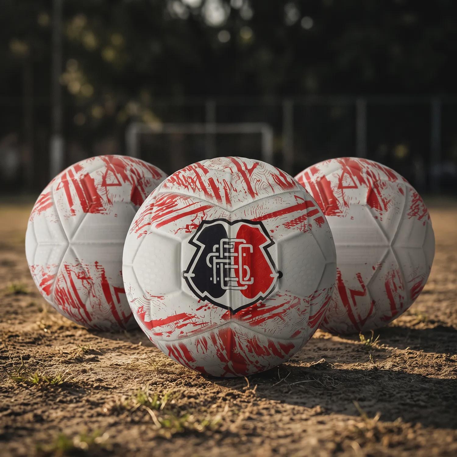 Bola de Futebol de Campo Santa Cruz Allpha Recreativa - Foto 3