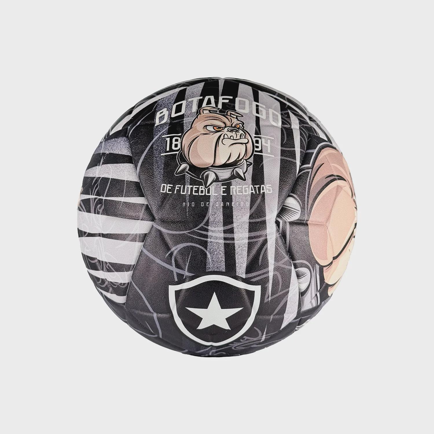 Mini Bola de Futebol de Campo Botafogo Mascote Allpha - Foto 2