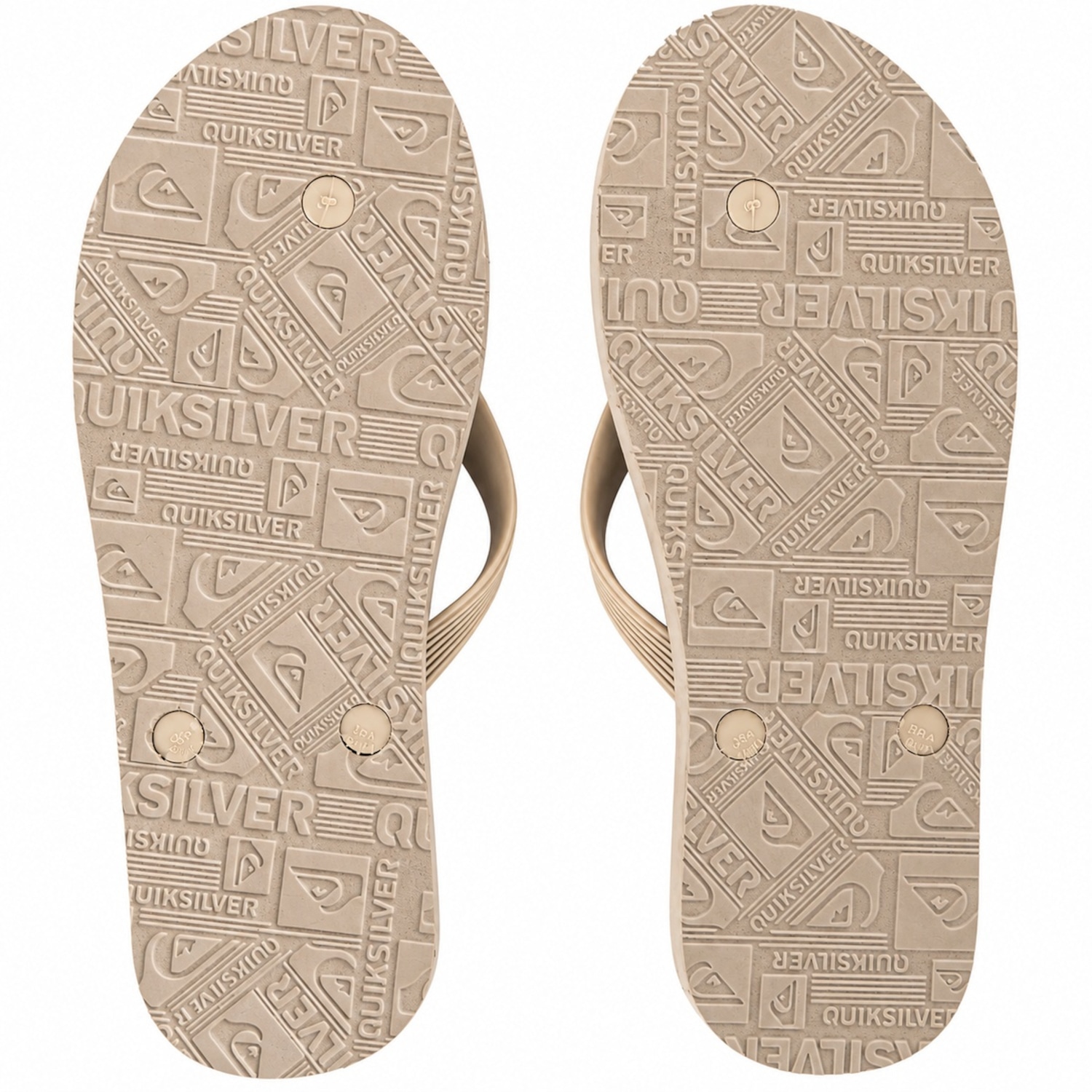 Chinelo Quiksilver Molokai Solid Areia Masculino - Foto 4