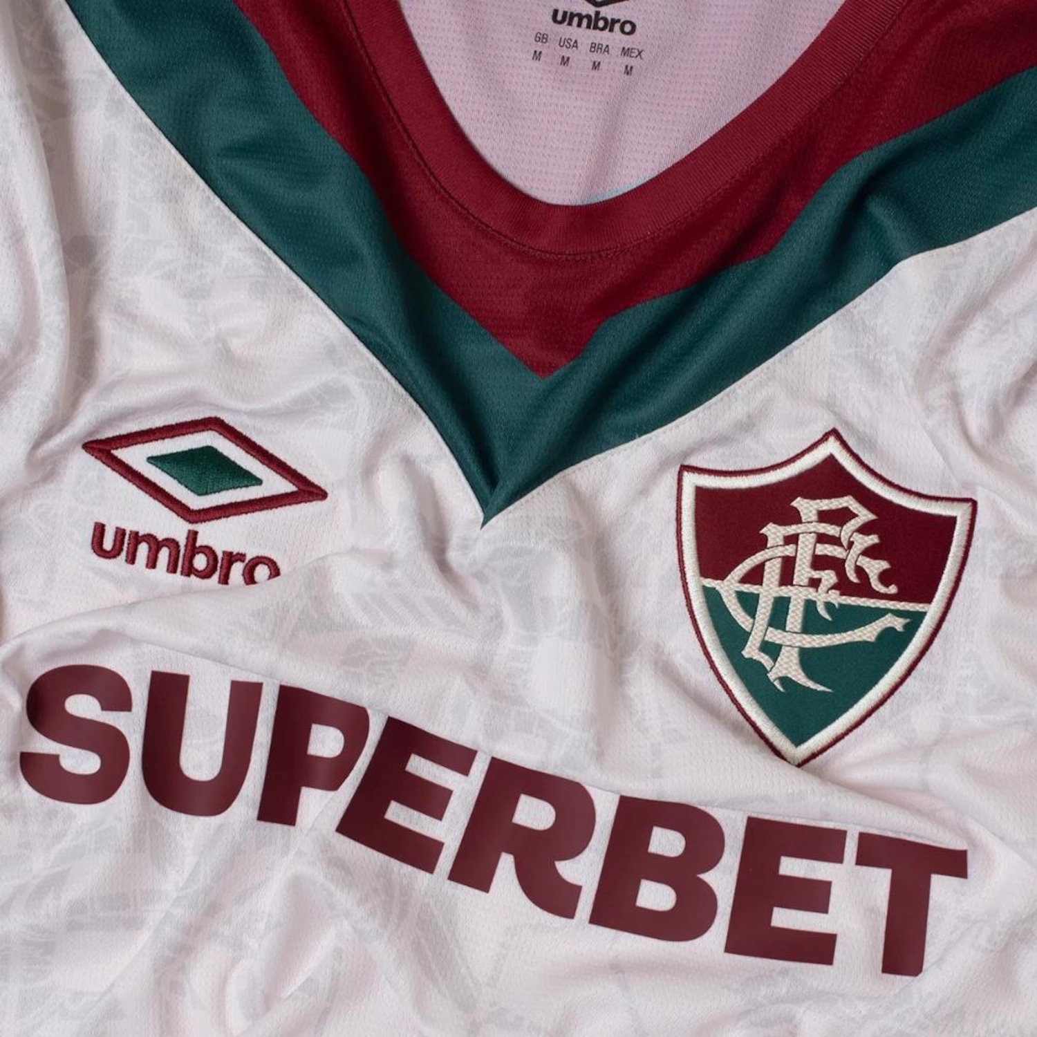 Camisa do Fluminense III 2024/25 com Patrocínio Torcedor Umbro Masculina - Foto 4