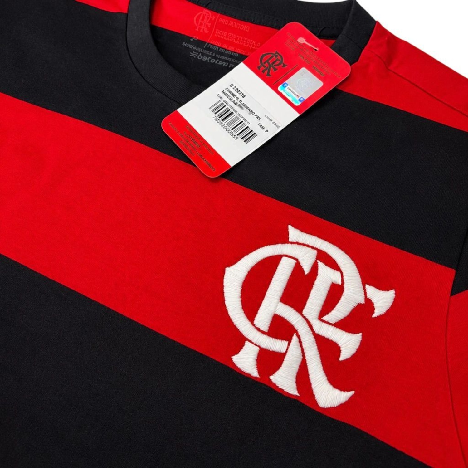 Camisa do Flamengo Fan Betel Masculina - Foto 3