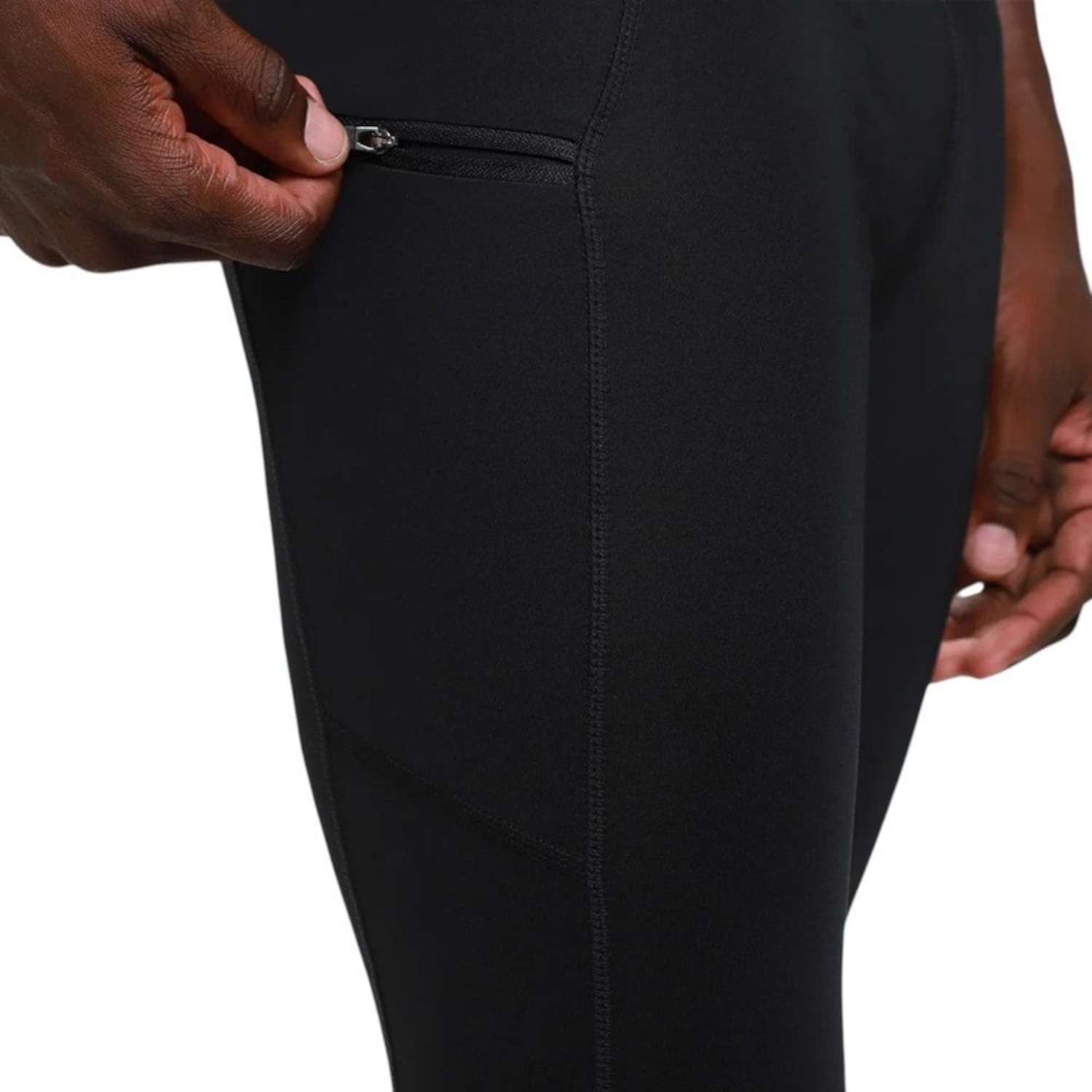 Calça Mizuno Compress Masculina - Foto 4