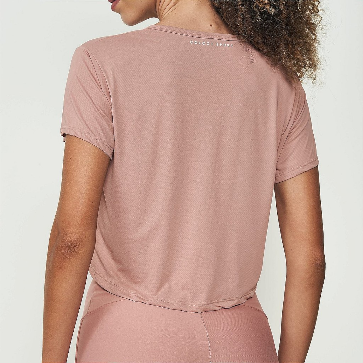 Camiseta Colcci Air Comfort Rosa Ganden Feminino - Foto 2