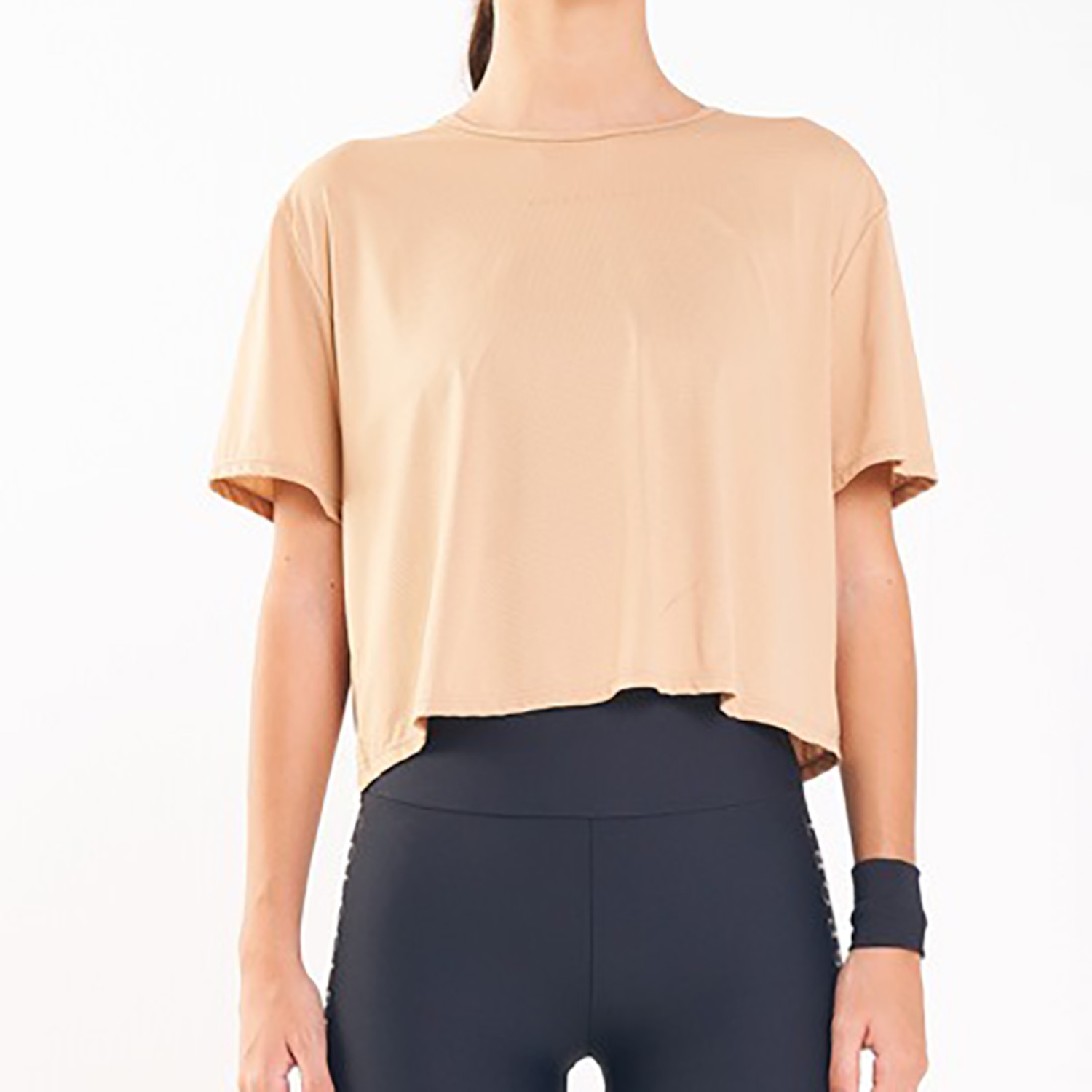 Camiseta Colcci Sakay Loose Bege Biscotti - Foto 1