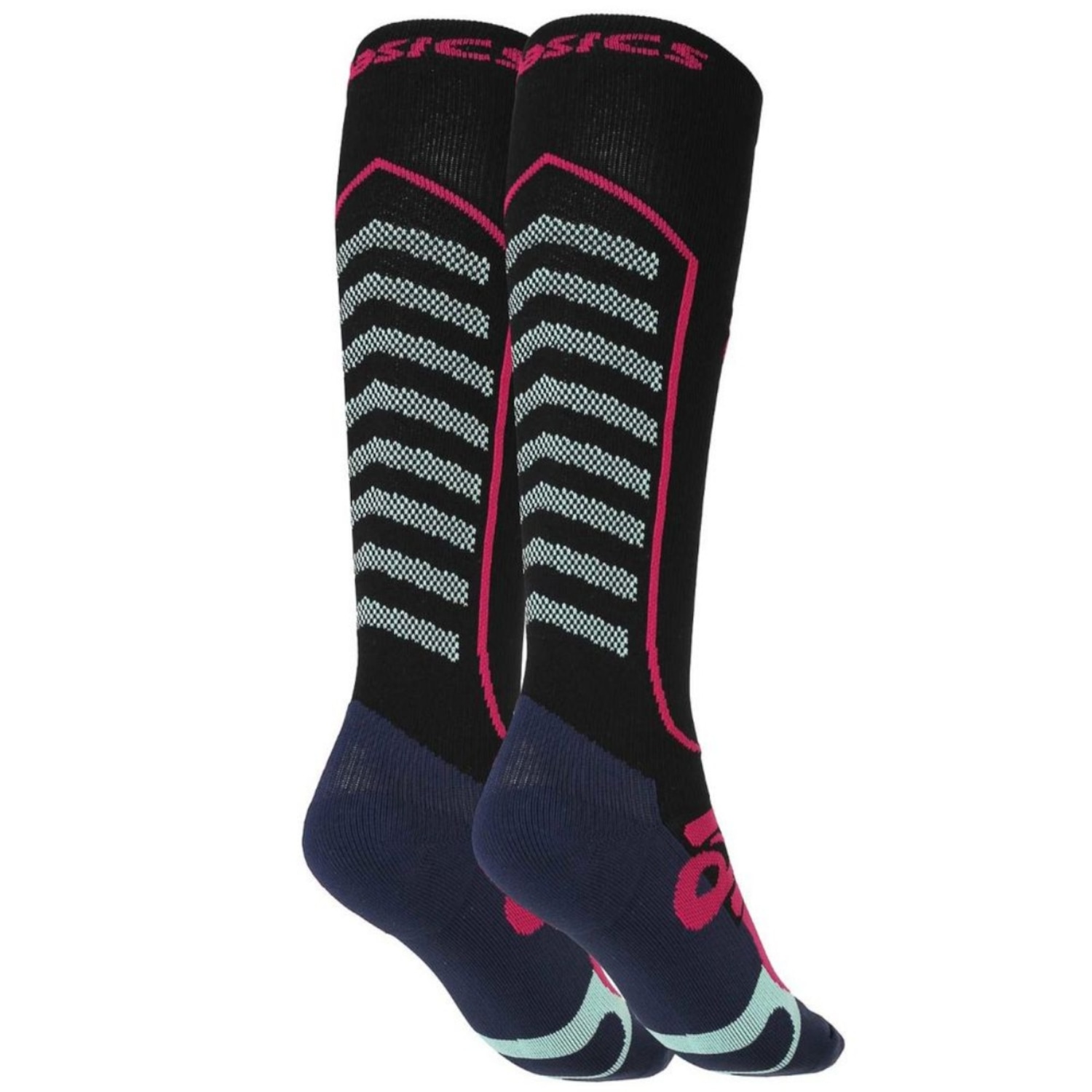 Meia De Compressão Socks Asics Cano Longo Unissex - Foto 2