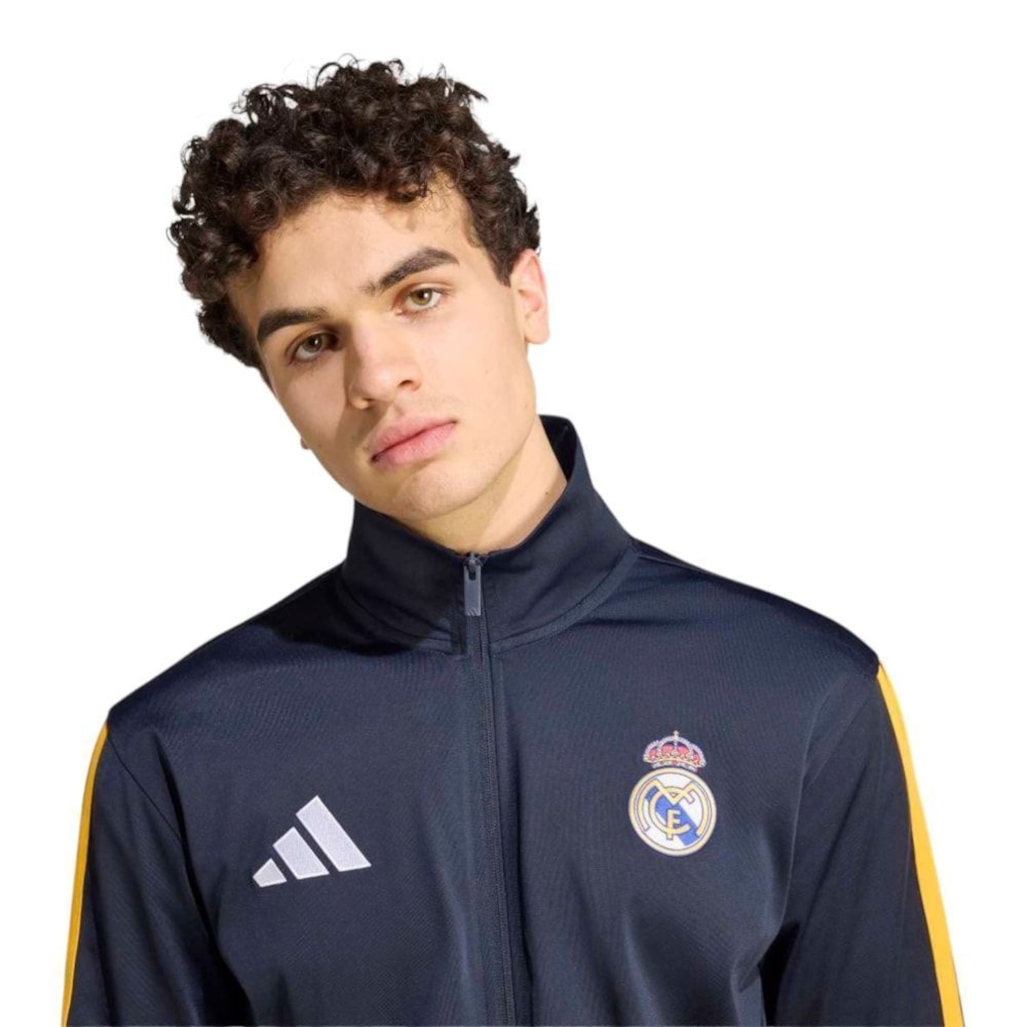 Jaqueta Real Madrid adidas DNA Masculina - Foto 3