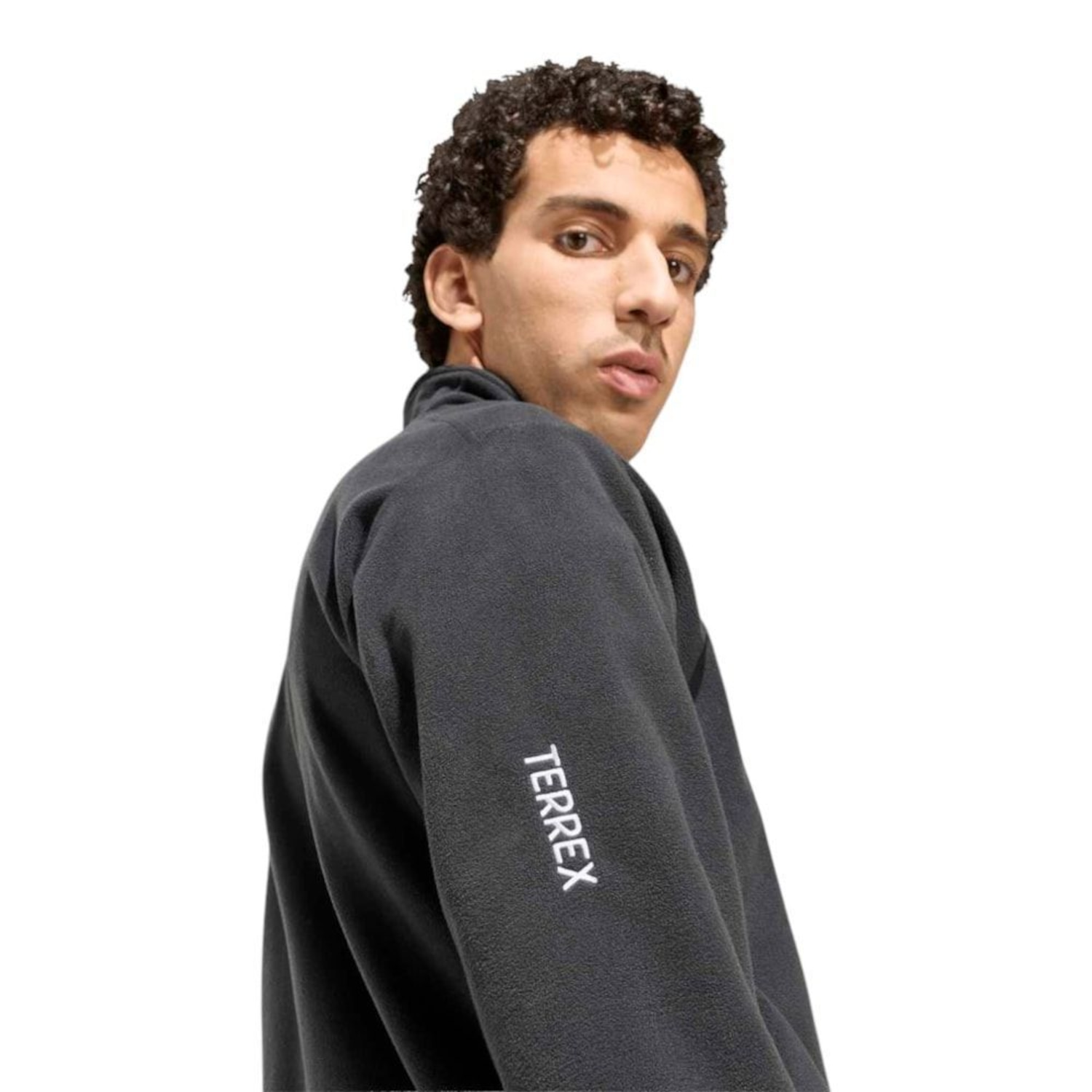 Blusão Fleece adidas Terrex Multi Essentials Masculino - Foto 3